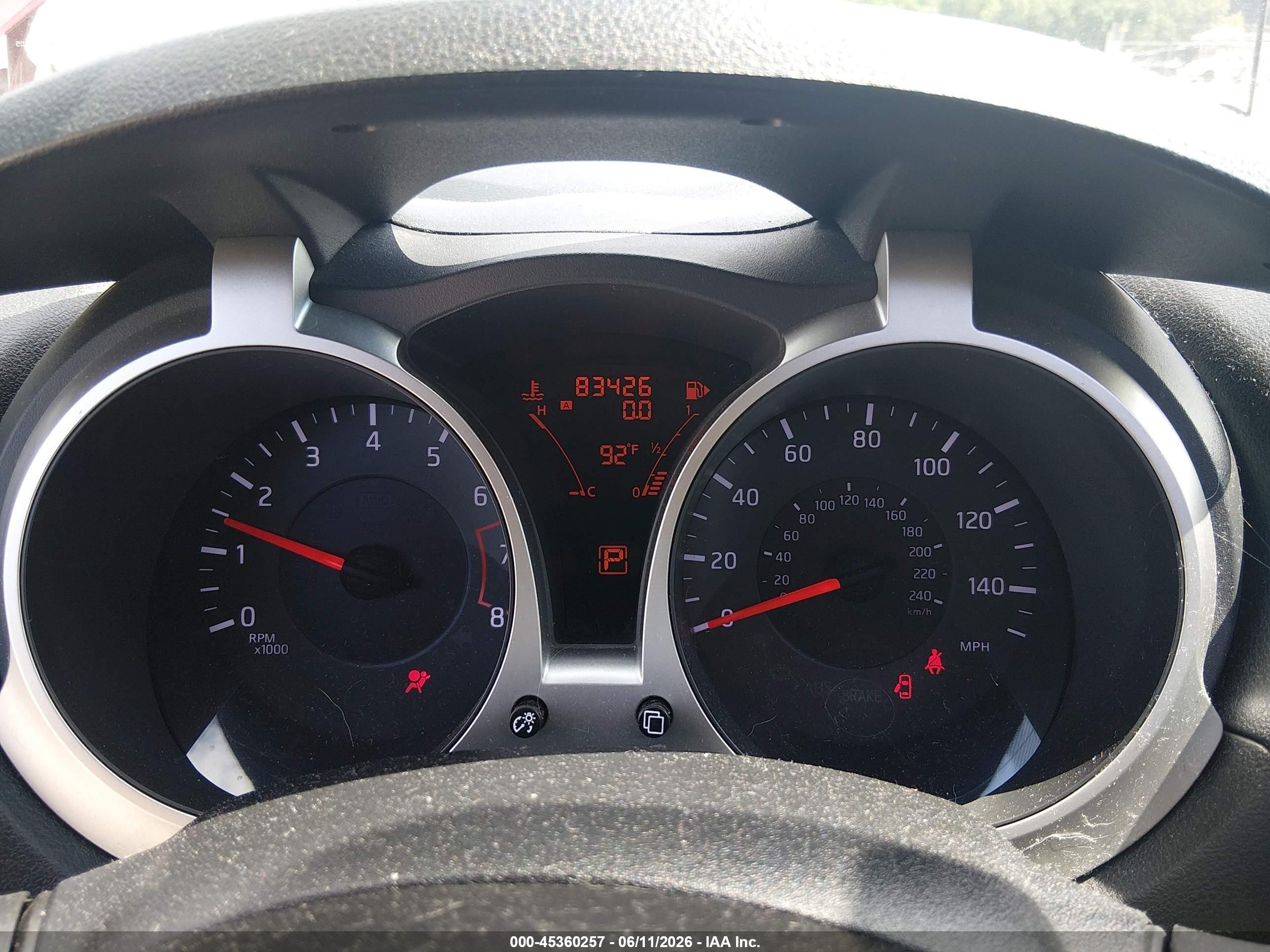 2013 Nissan Juke Sv Red vin: JN8AF5MR5DT223748