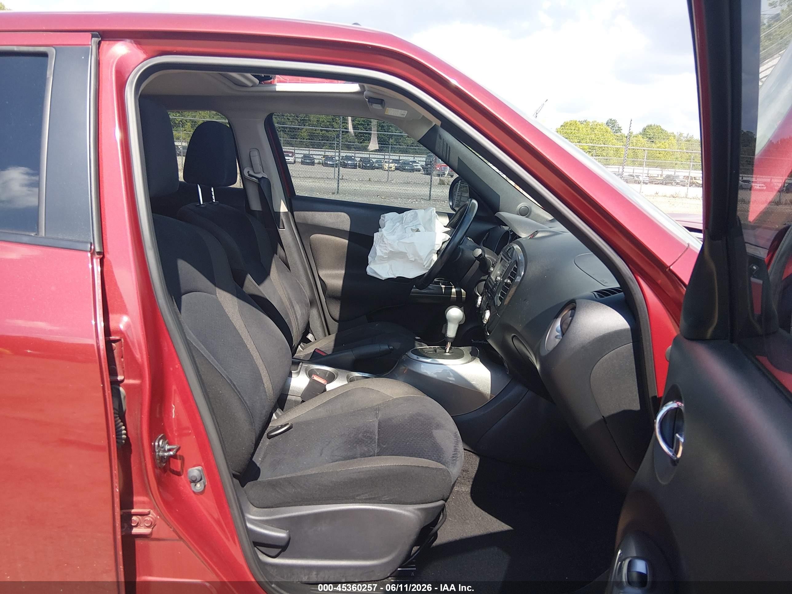 2013 Nissan Juke Sv Red vin: JN8AF5MR5DT223748