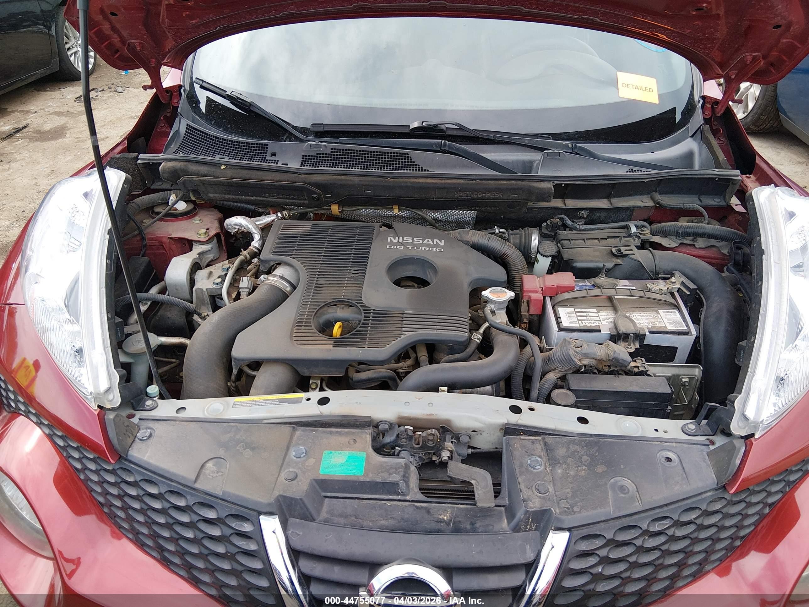 2013 Nissan Juke Sl Red vin: JN8AF5MR5DT225824