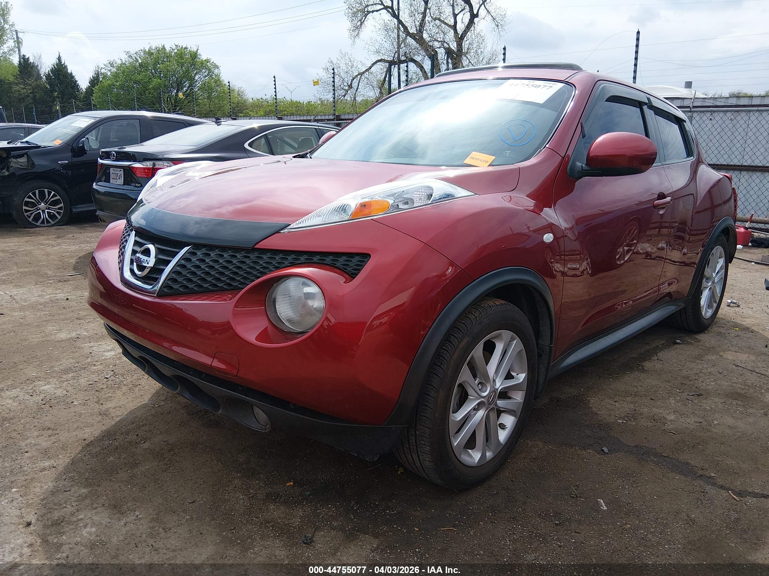 2013 Nissan Juke Sl Red vin: JN8AF5MR5DT225824
