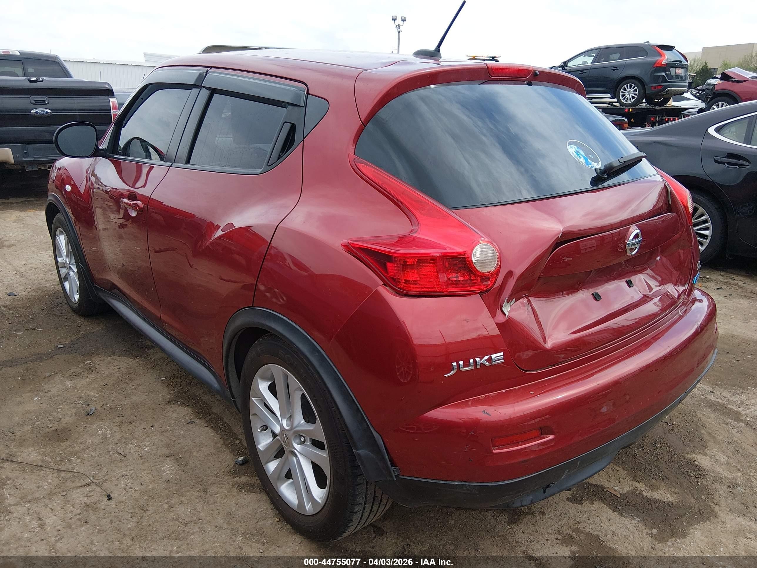 2013 Nissan Juke Sl Red vin: JN8AF5MR5DT225824