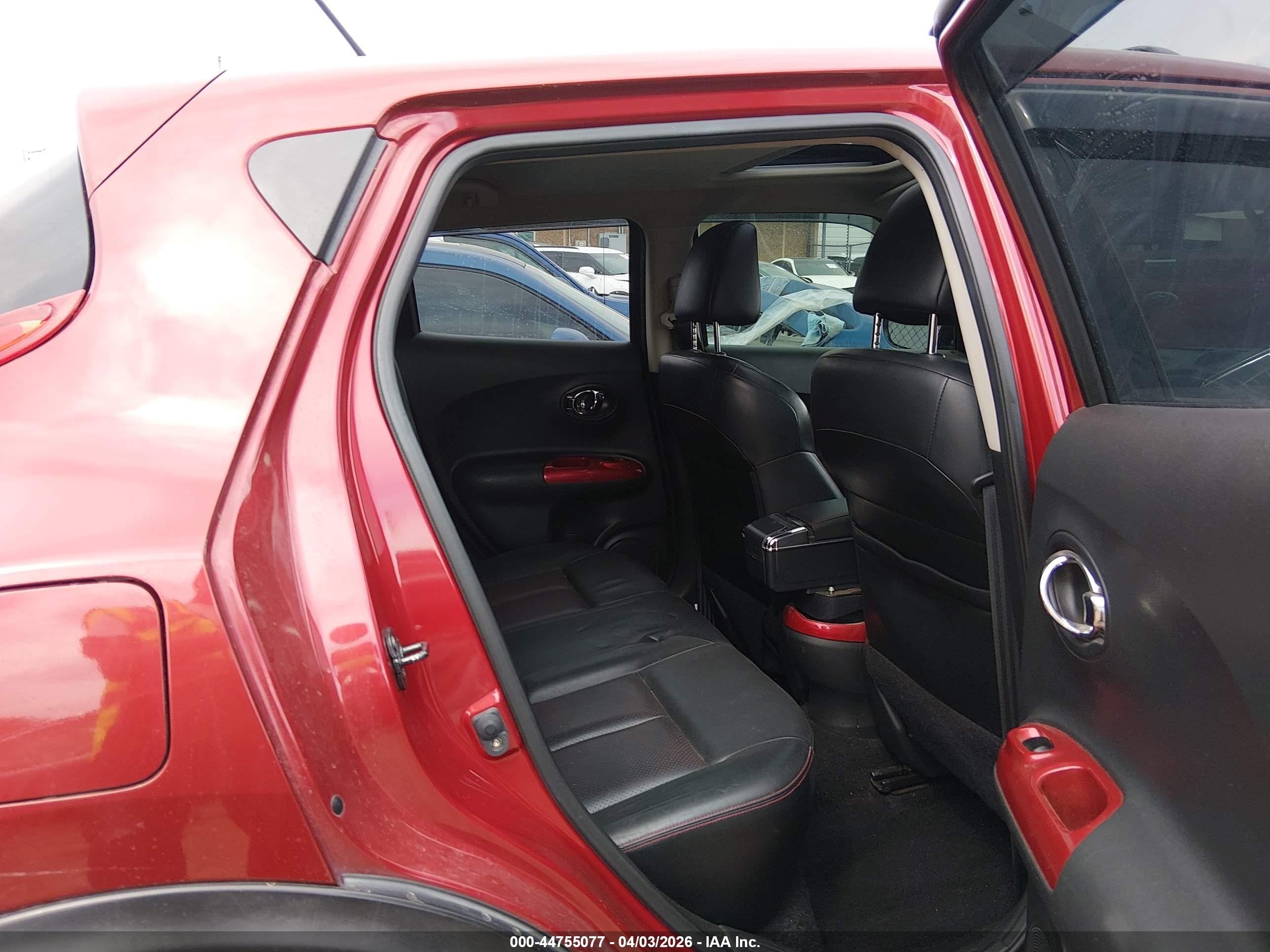 2013 Nissan Juke Sl Red vin: JN8AF5MR5DT225824