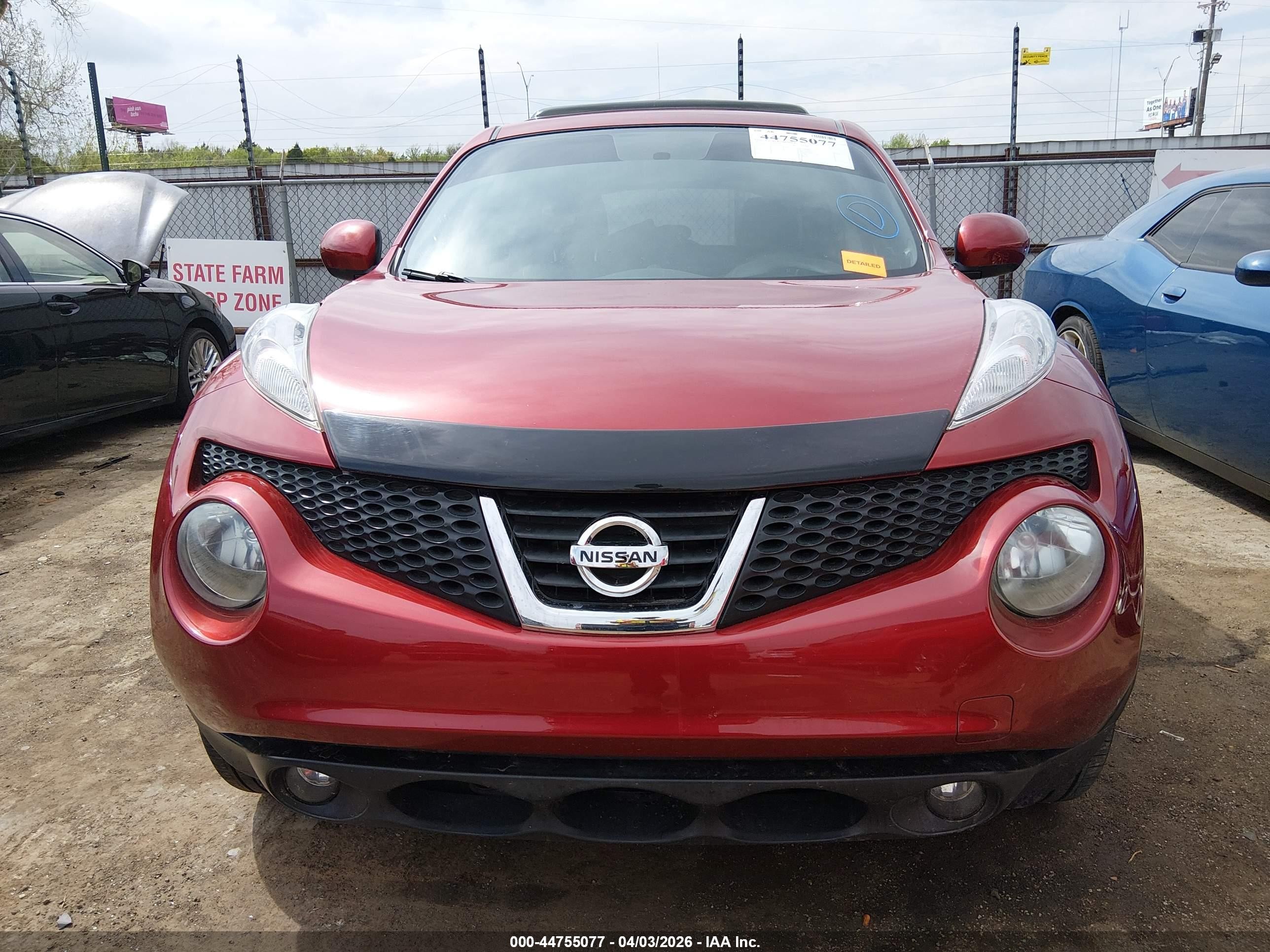 2013 Nissan Juke Sl Red vin: JN8AF5MR5DT225824