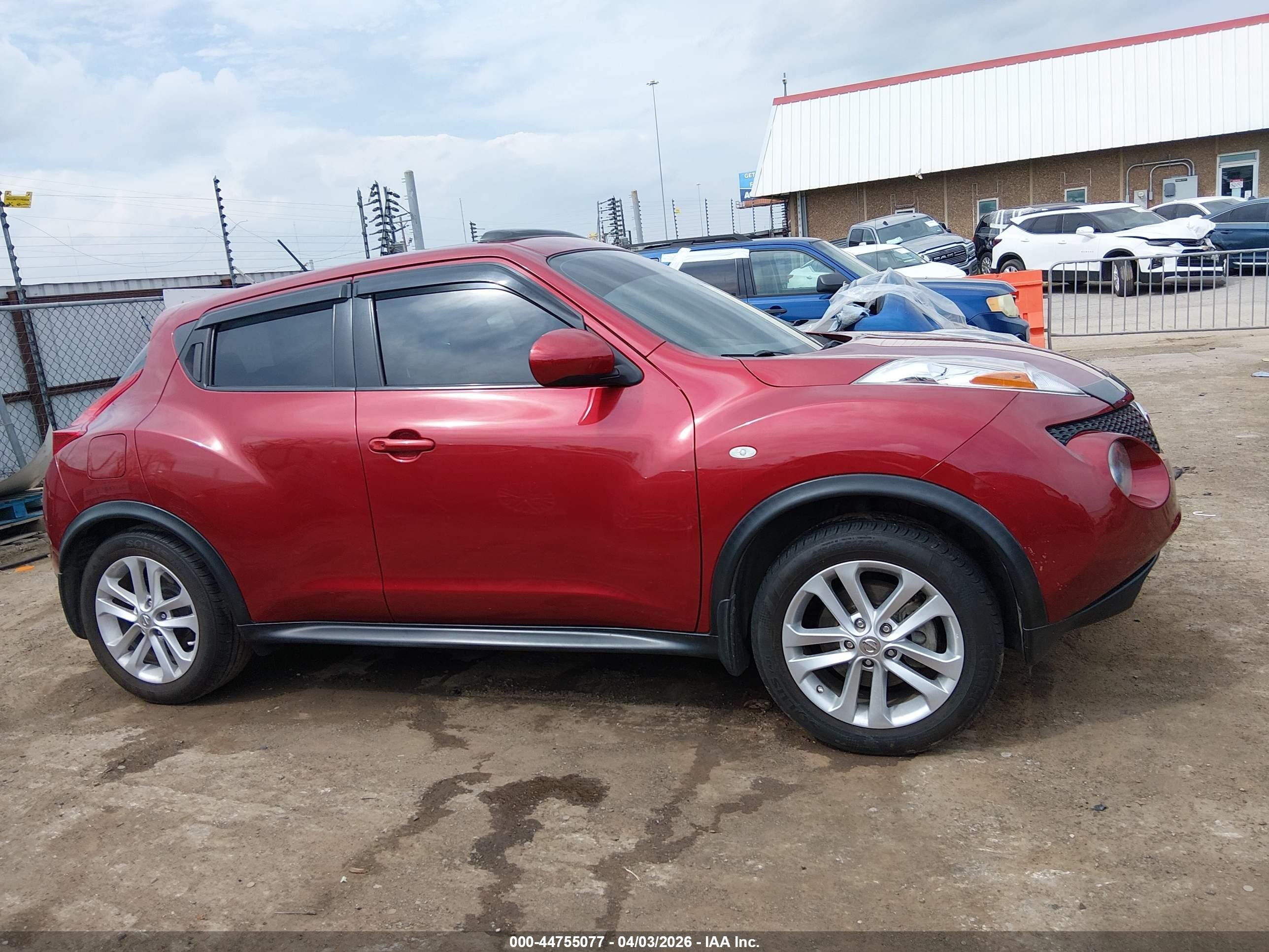 2013 Nissan Juke Sl Red vin: JN8AF5MR5DT225824