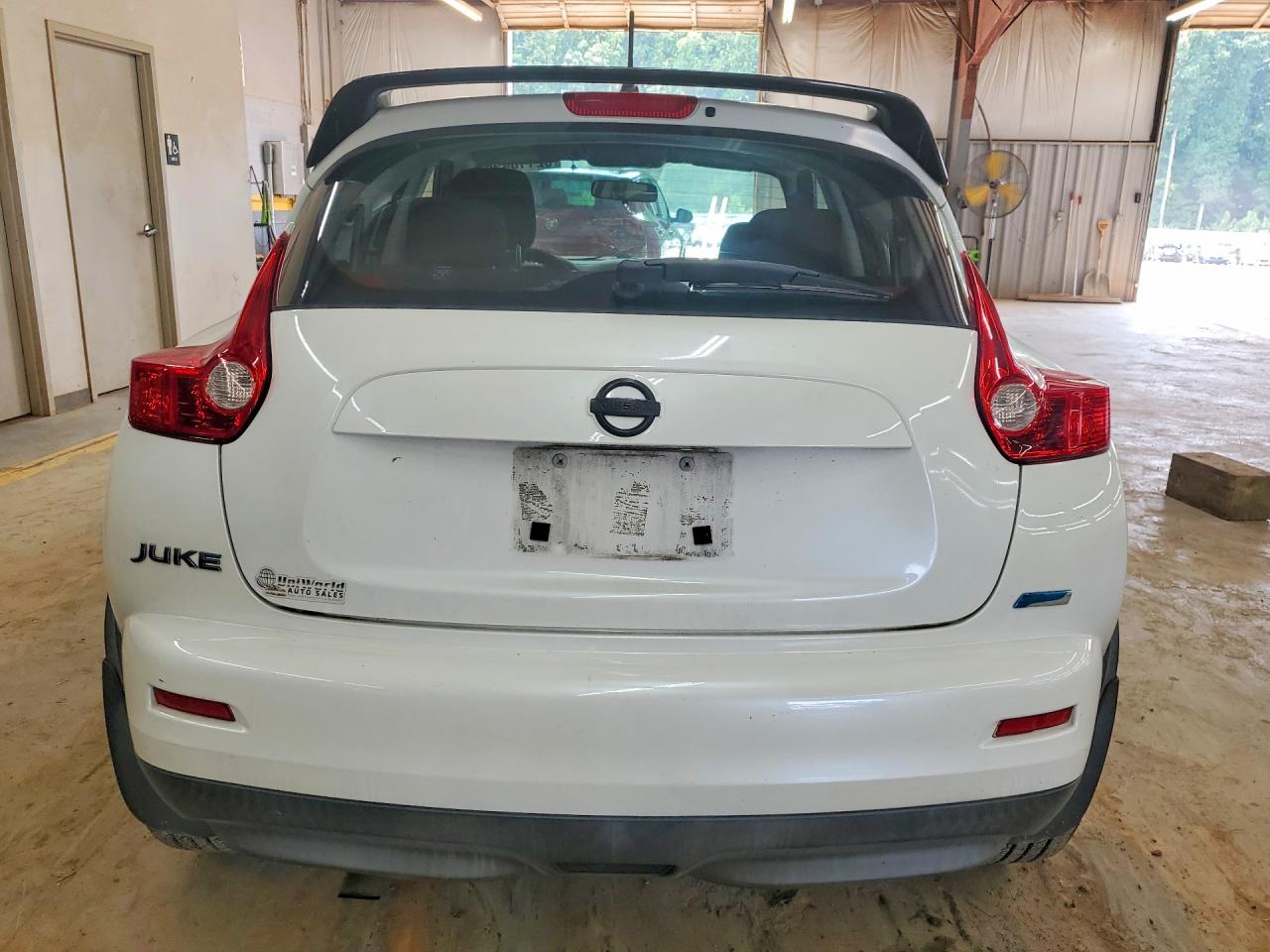 2014 Nissan Juke S White vin: JN8AF5MR5ET360108
