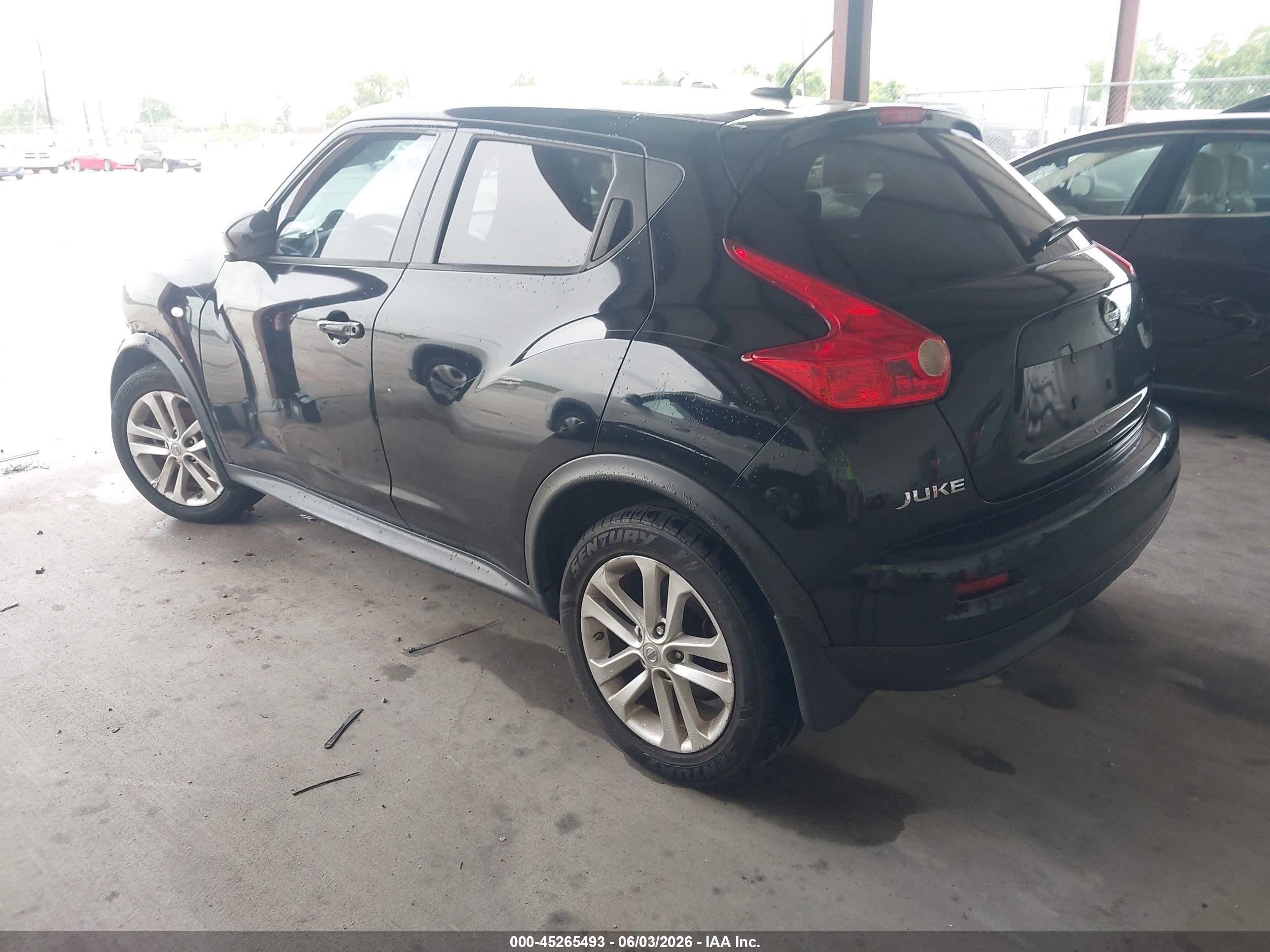 2014 Nissan Juke Sl Черный vin: JN8AF5MR5ET451993