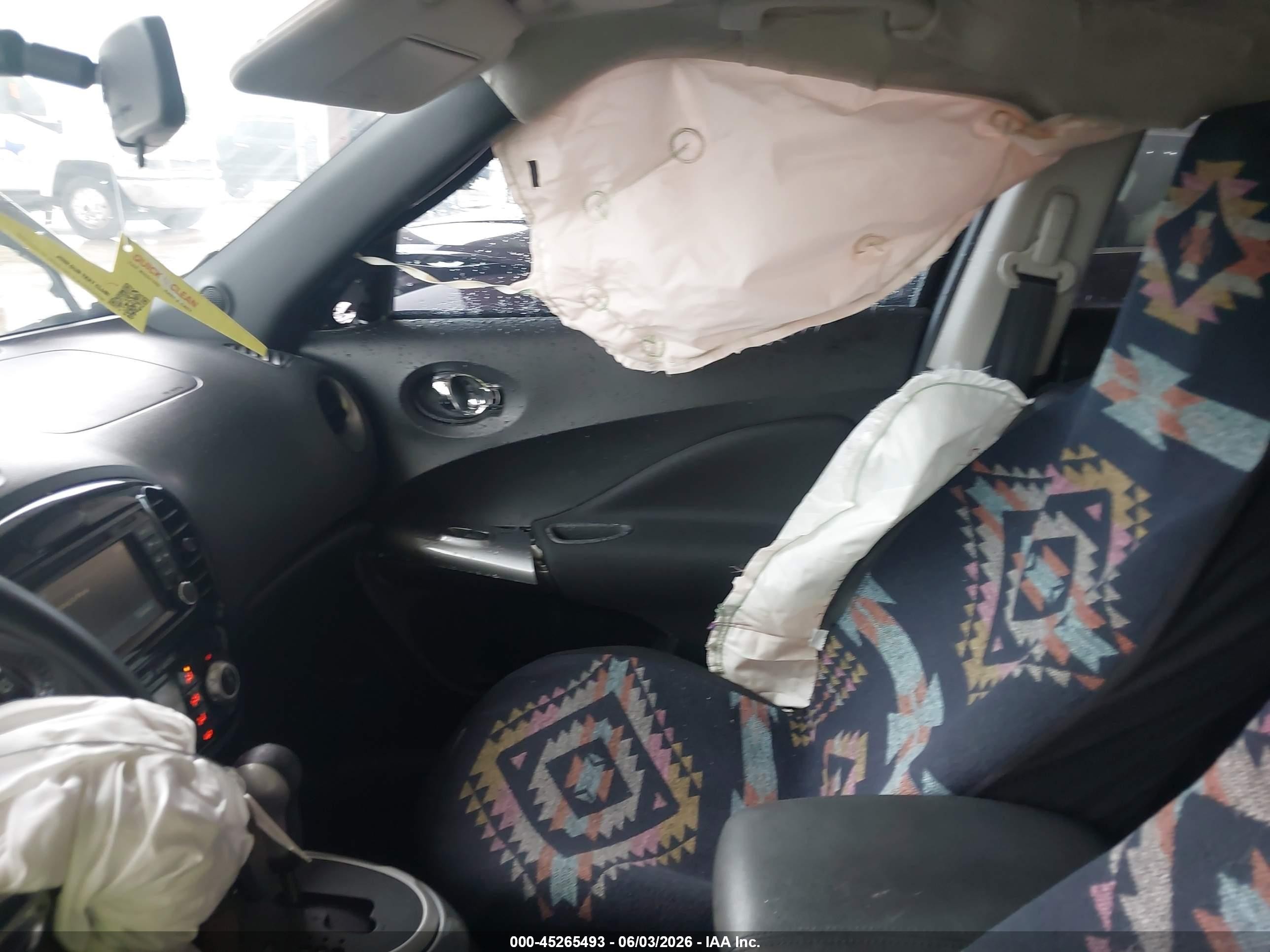 2014 Nissan Juke Sl Черный vin: JN8AF5MR5ET451993