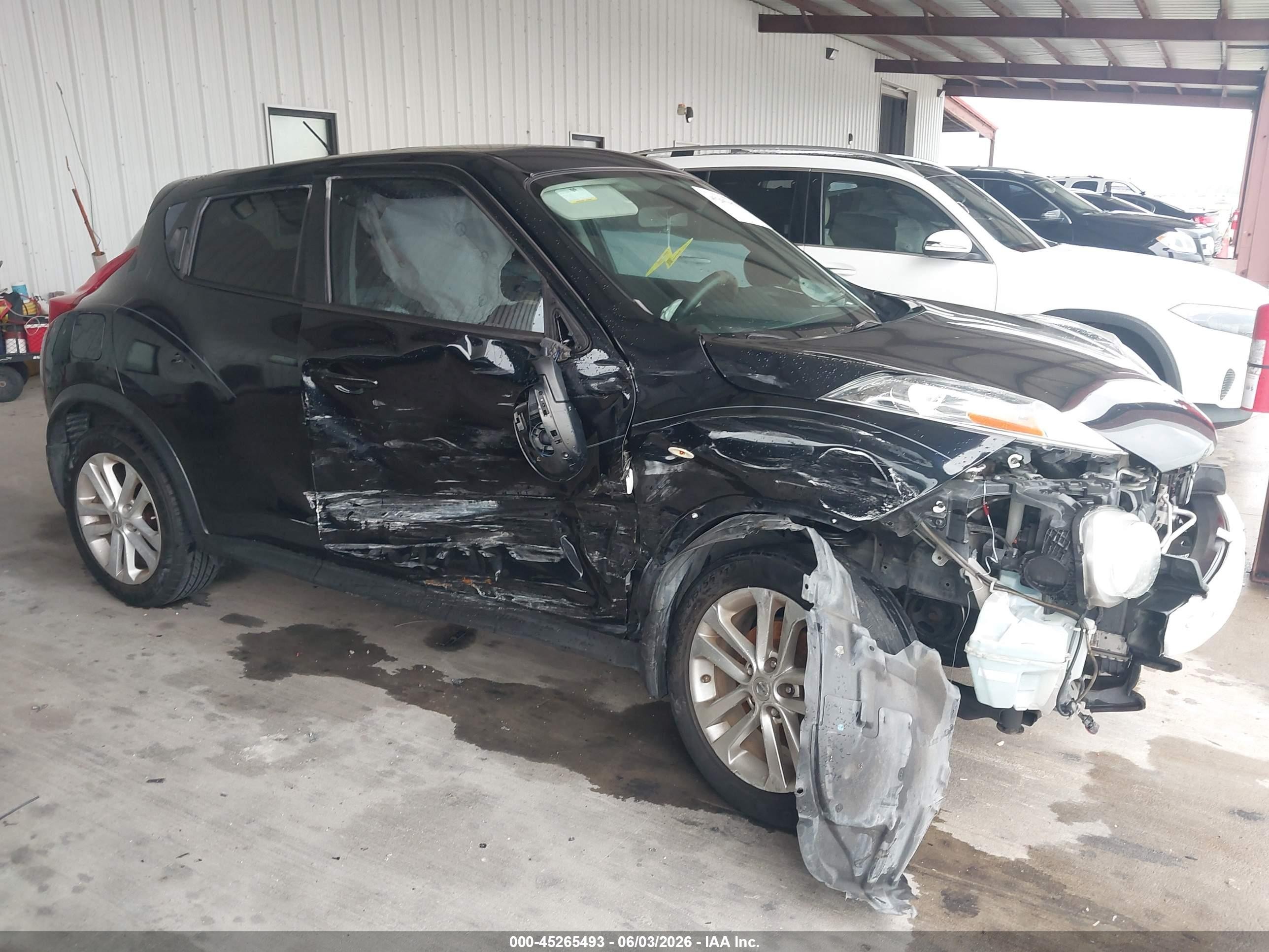2014 Nissan Juke Sl Черный vin: JN8AF5MR5ET451993
