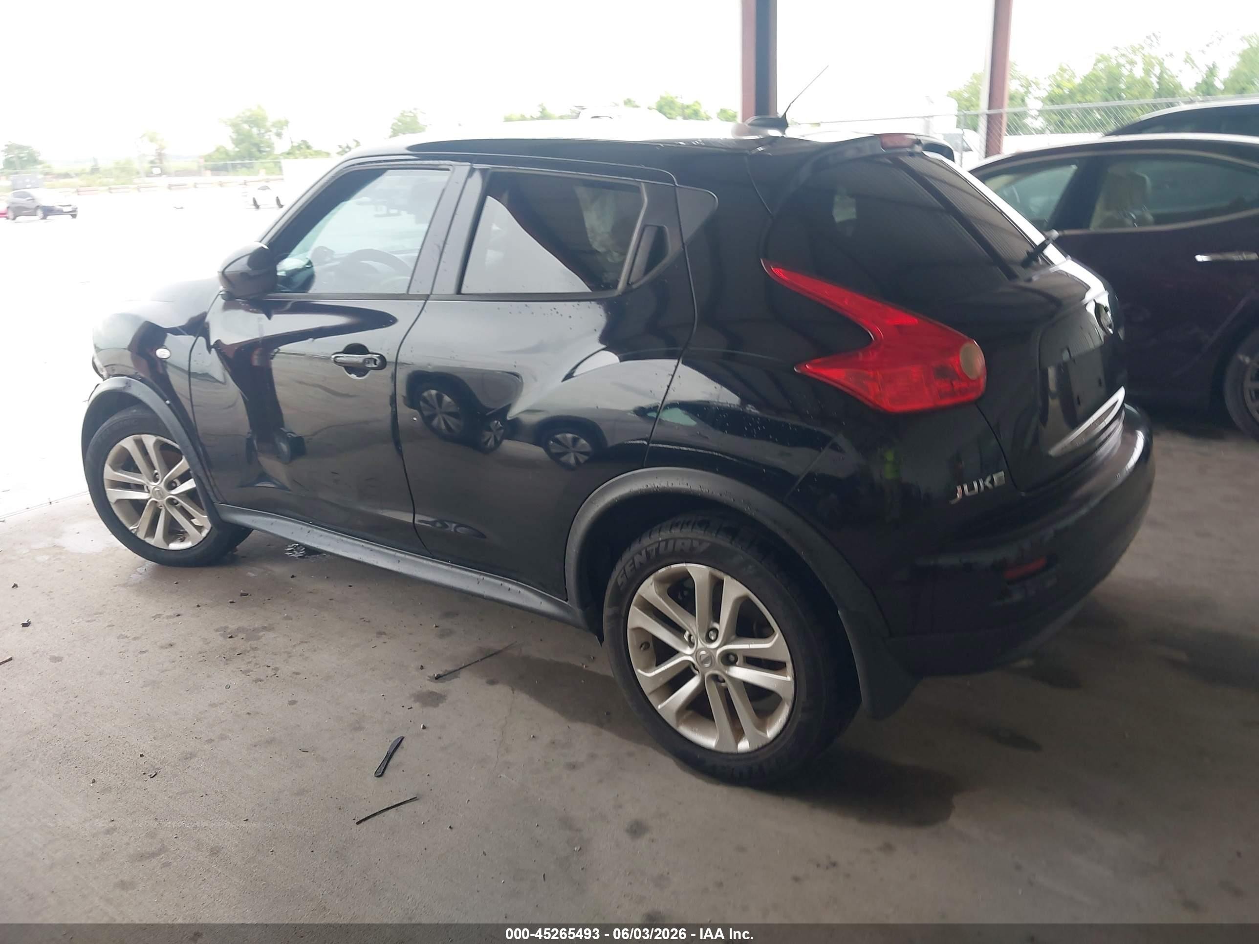 2014 Nissan Juke Sl Черный vin: JN8AF5MR5ET451993