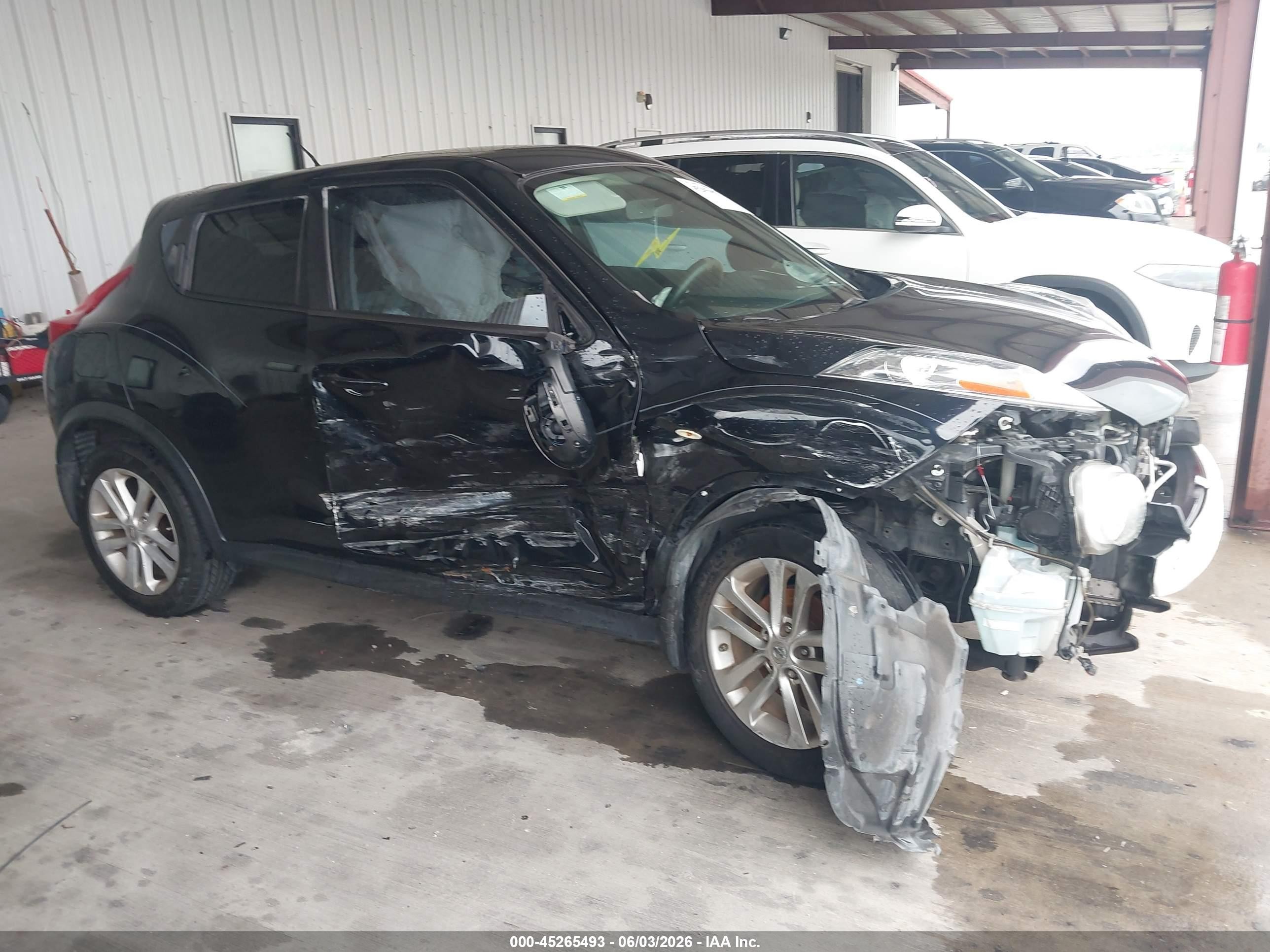 2014 Nissan Juke Sl Черный vin: JN8AF5MR5ET451993