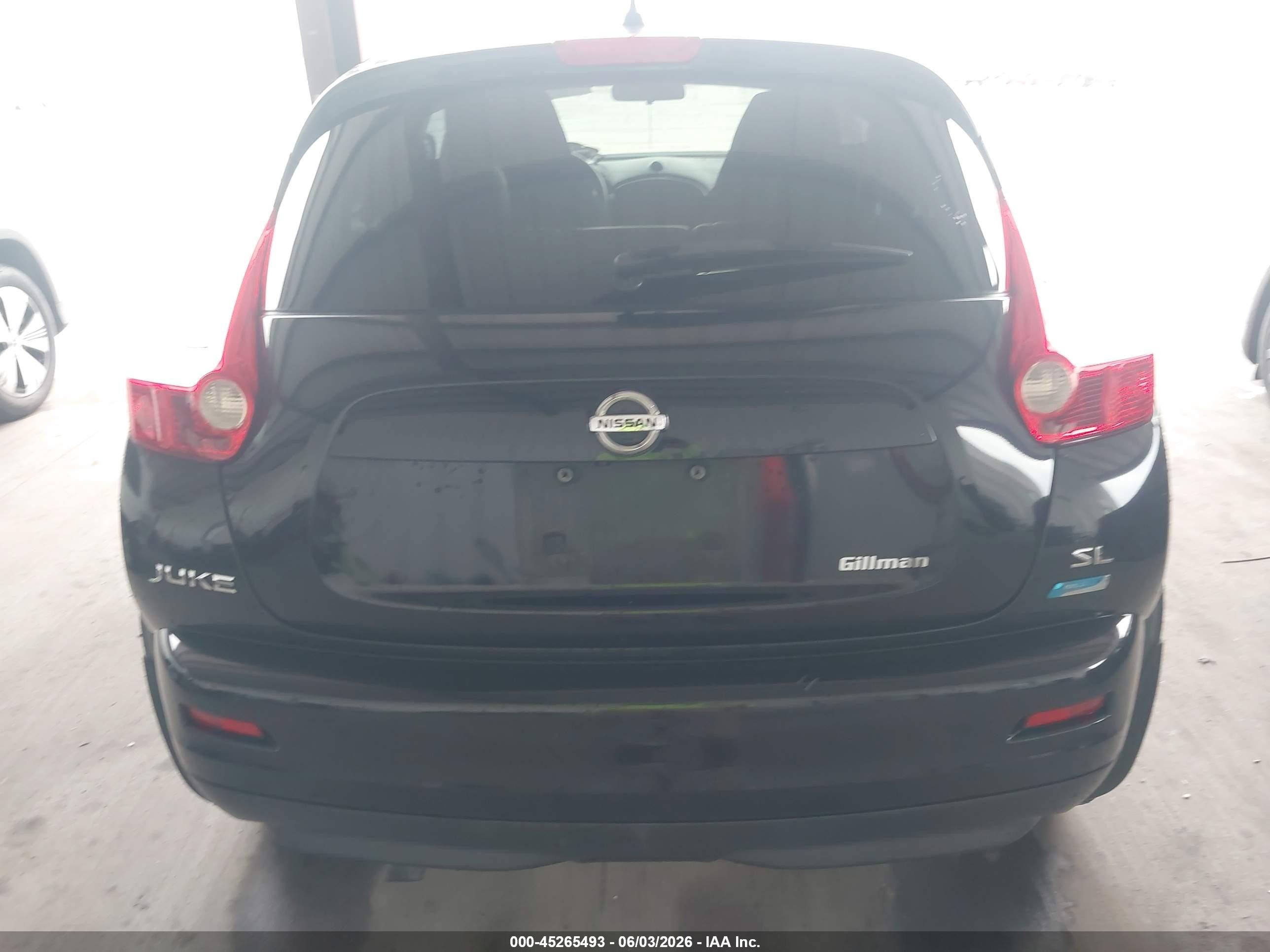 2014 Nissan Juke Sl Черный vin: JN8AF5MR5ET451993