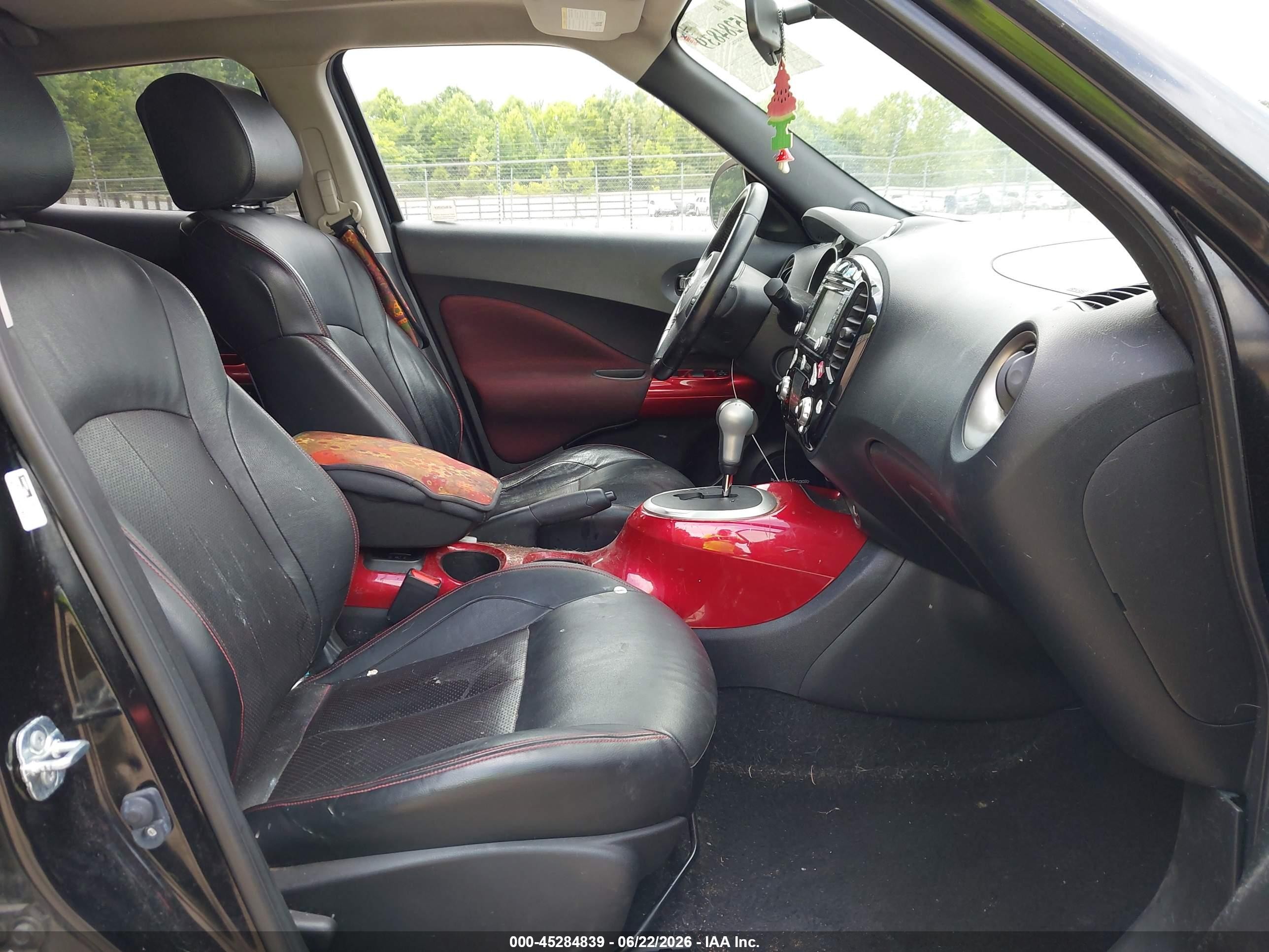 2014 Nissan Juke Sl Черный vin: JN8AF5MR5ET453520