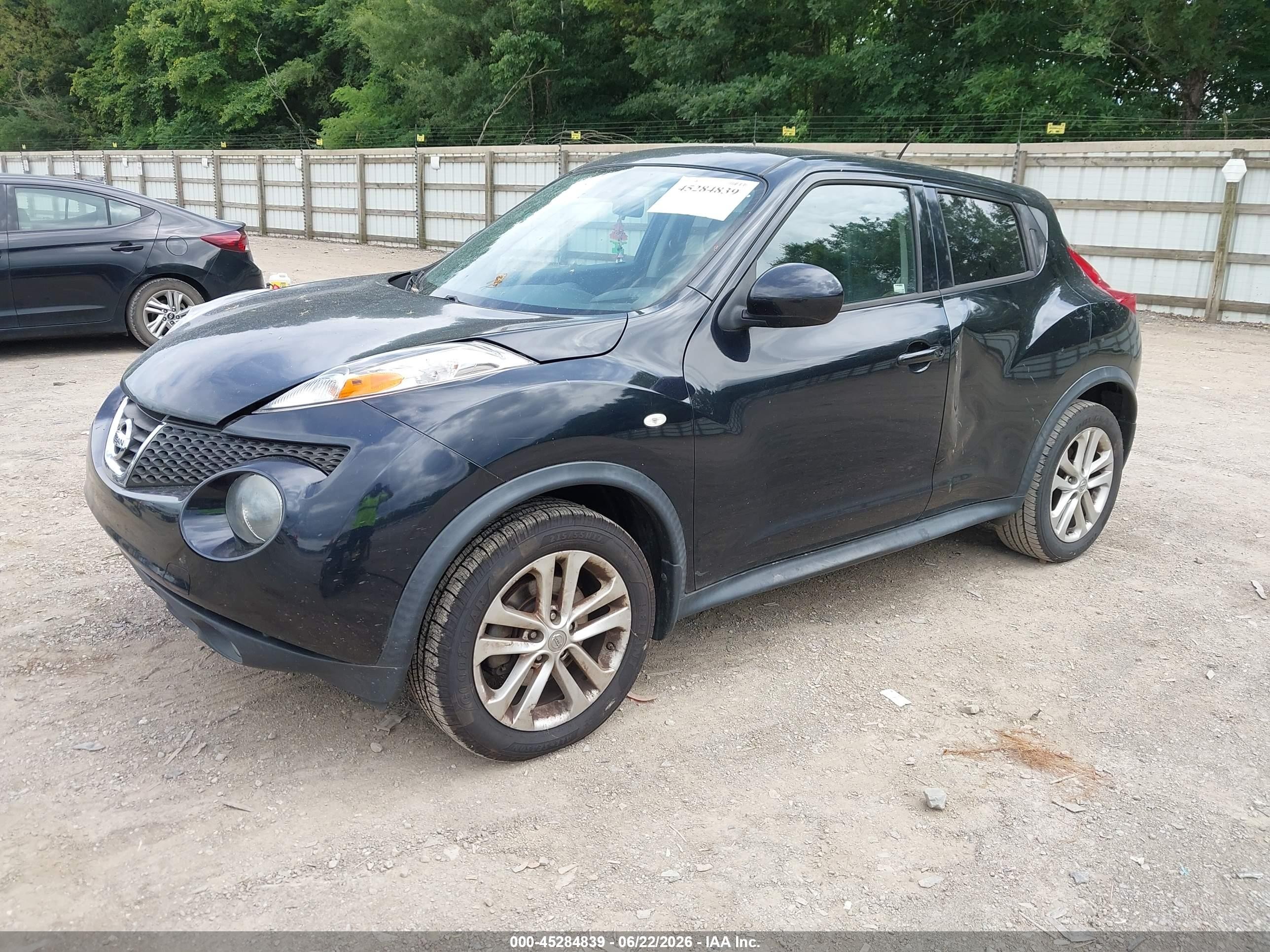 2014 Nissan Juke Sl Черный vin: JN8AF5MR5ET453520