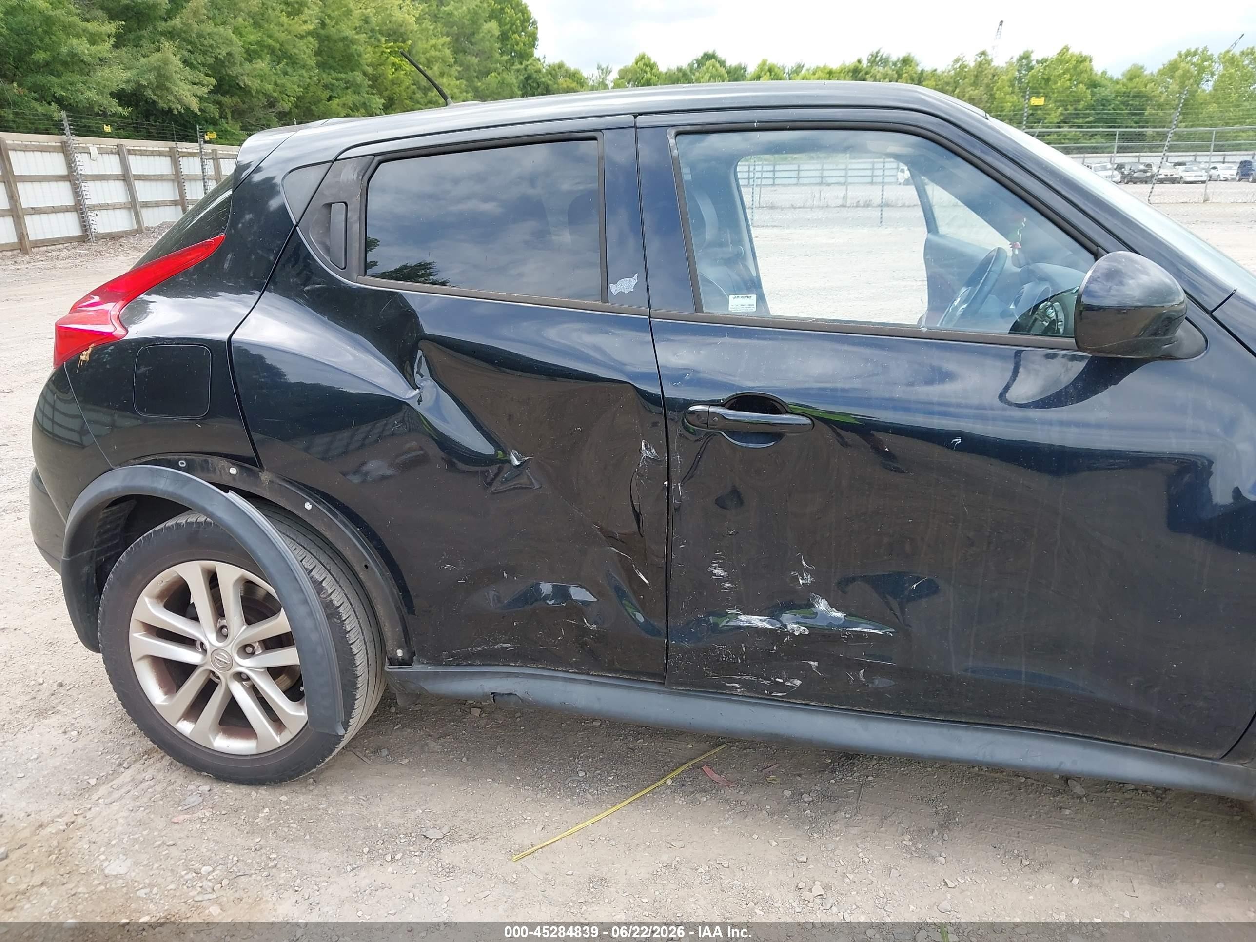 2014 Nissan Juke Sl Черный vin: JN8AF5MR5ET453520
