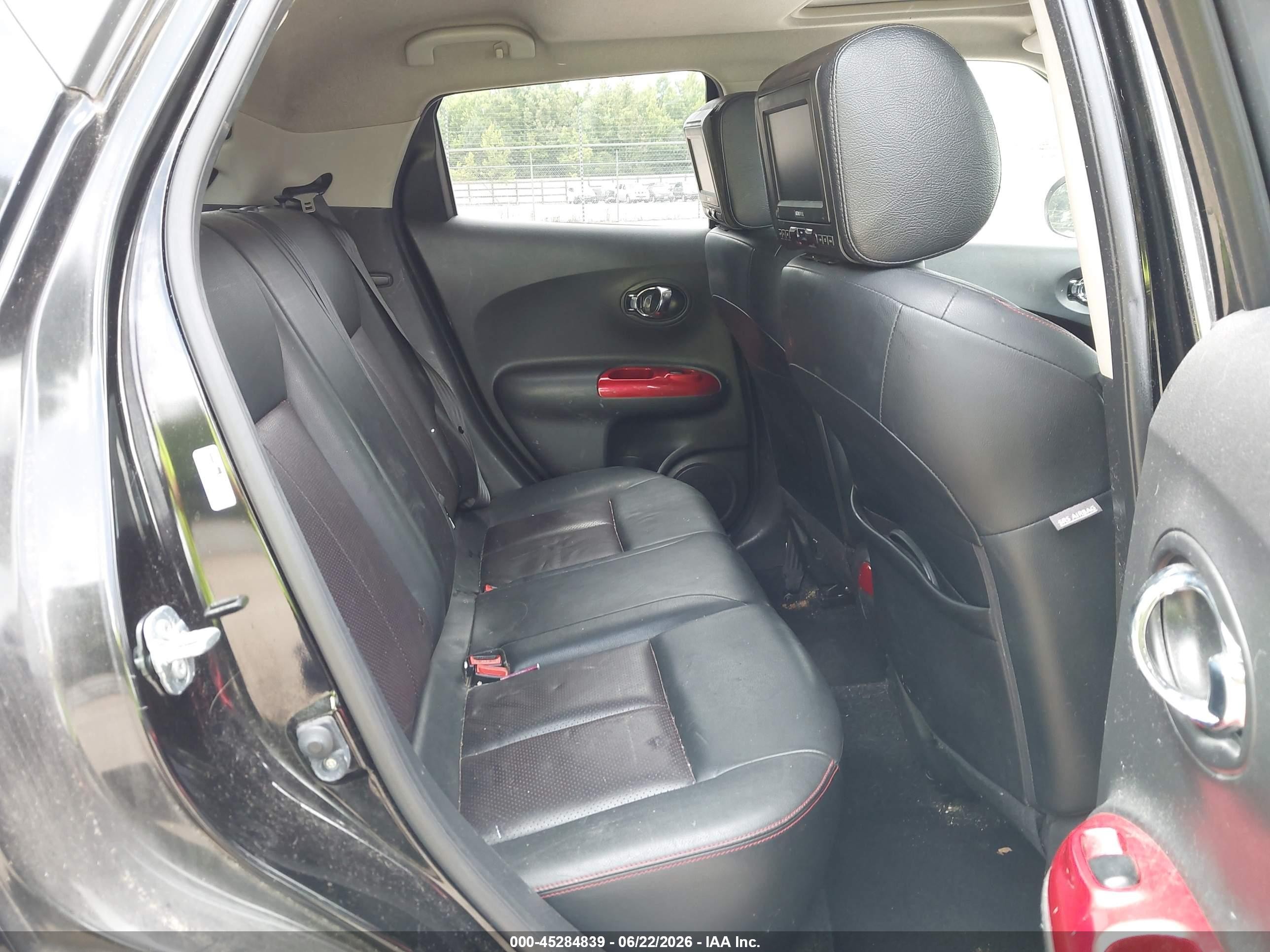 2014 Nissan Juke Sl Черный vin: JN8AF5MR5ET453520