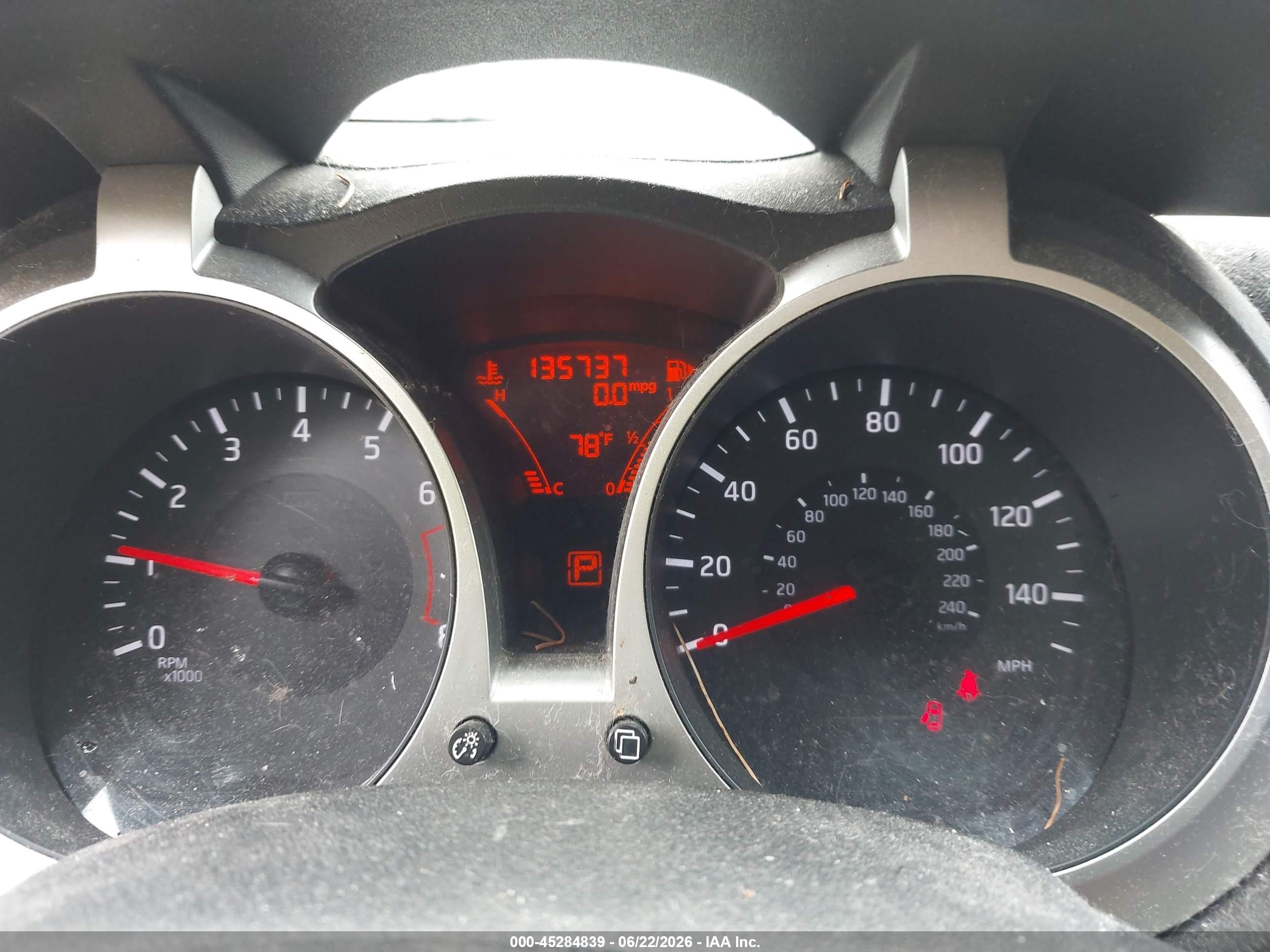 2014 Nissan Juke Sl Черный vin: JN8AF5MR5ET453520