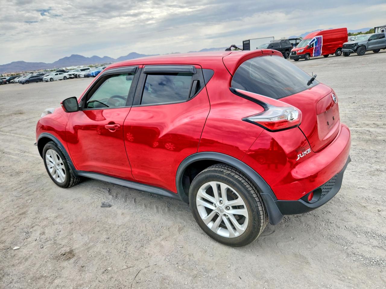 2015 Nissan Juke S Red vin: JN8AF5MR5FT500174
