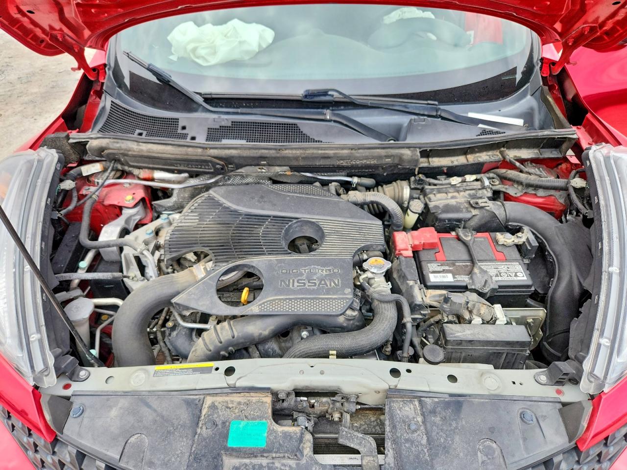 2015 Nissan Juke S Red vin: JN8AF5MR5FT500174