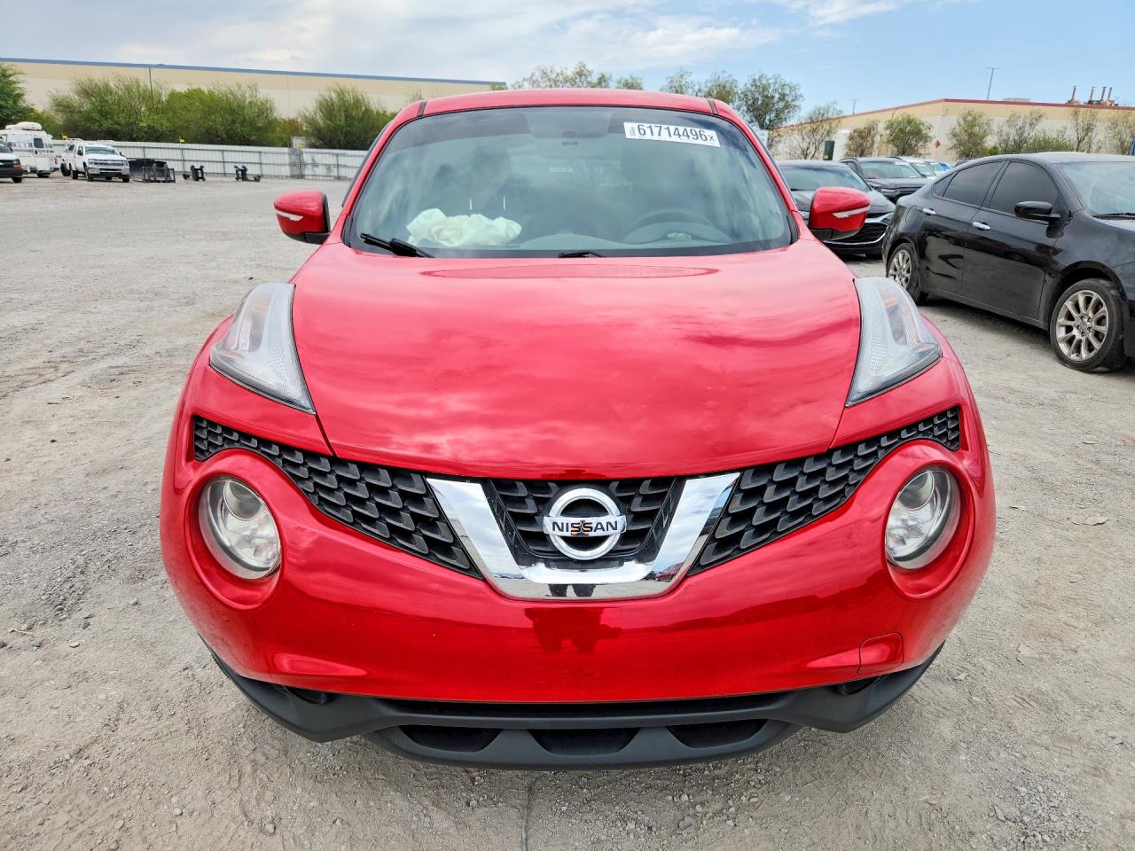 2015 Nissan Juke S Red vin: JN8AF5MR5FT500174