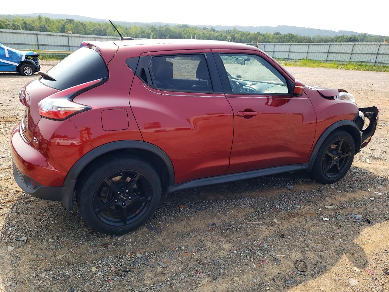 2015 Nissan Juke Sl Red vin: JN8AF5MR5FT500983