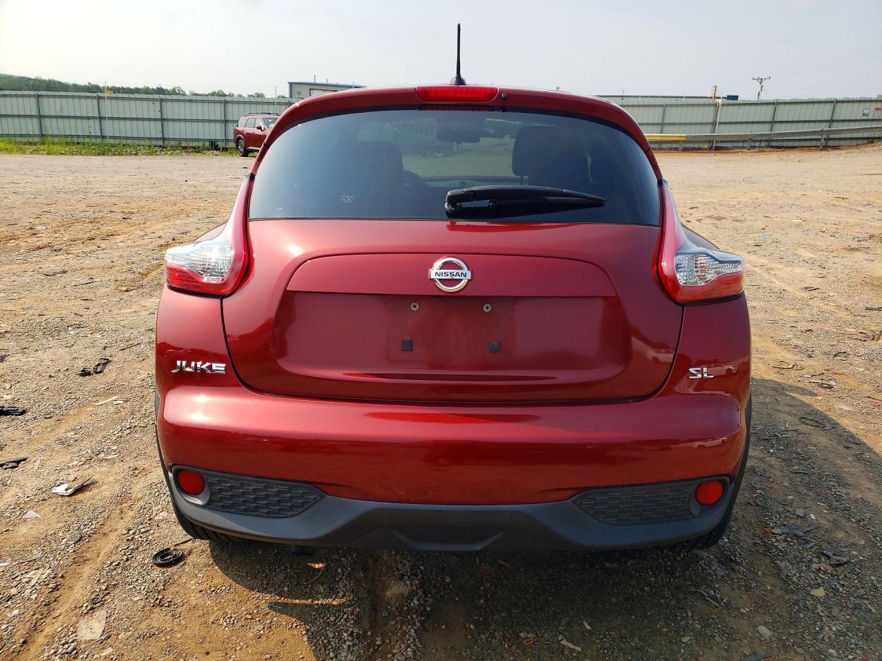 2015 Nissan Juke Sl Red vin: JN8AF5MR5FT500983