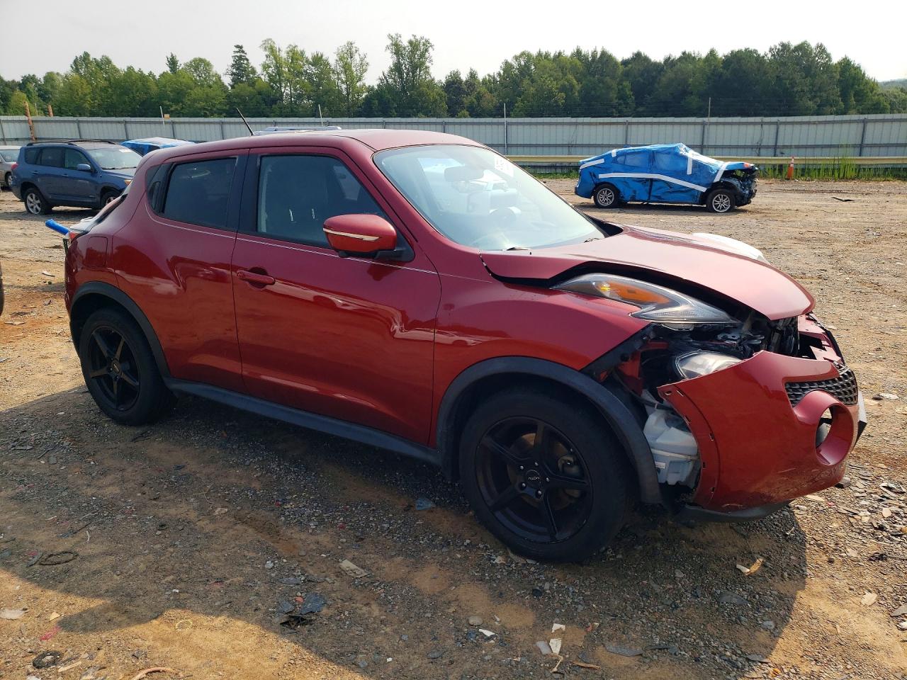 2015 Nissan Juke Sl Red vin: JN8AF5MR5FT500983
