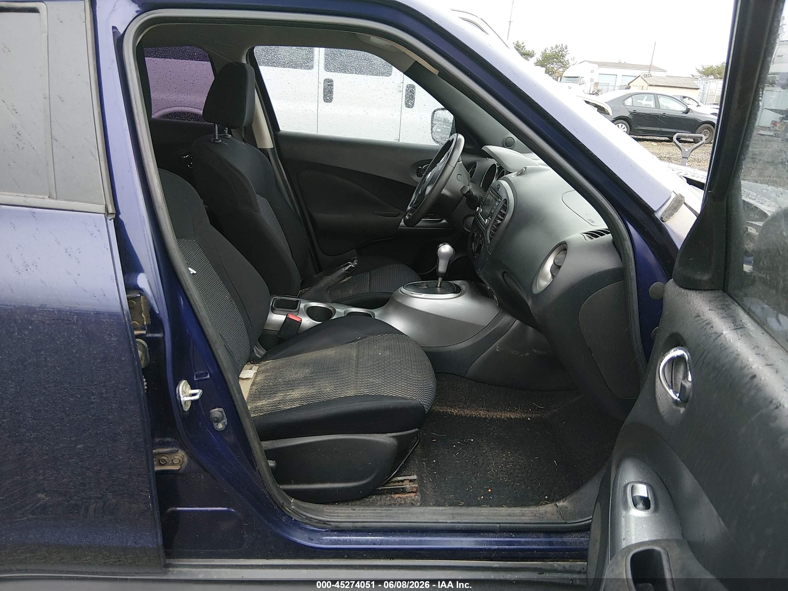 2015 Nissan Juke S Dark Blue vin: JN8AF5MR5FT502684