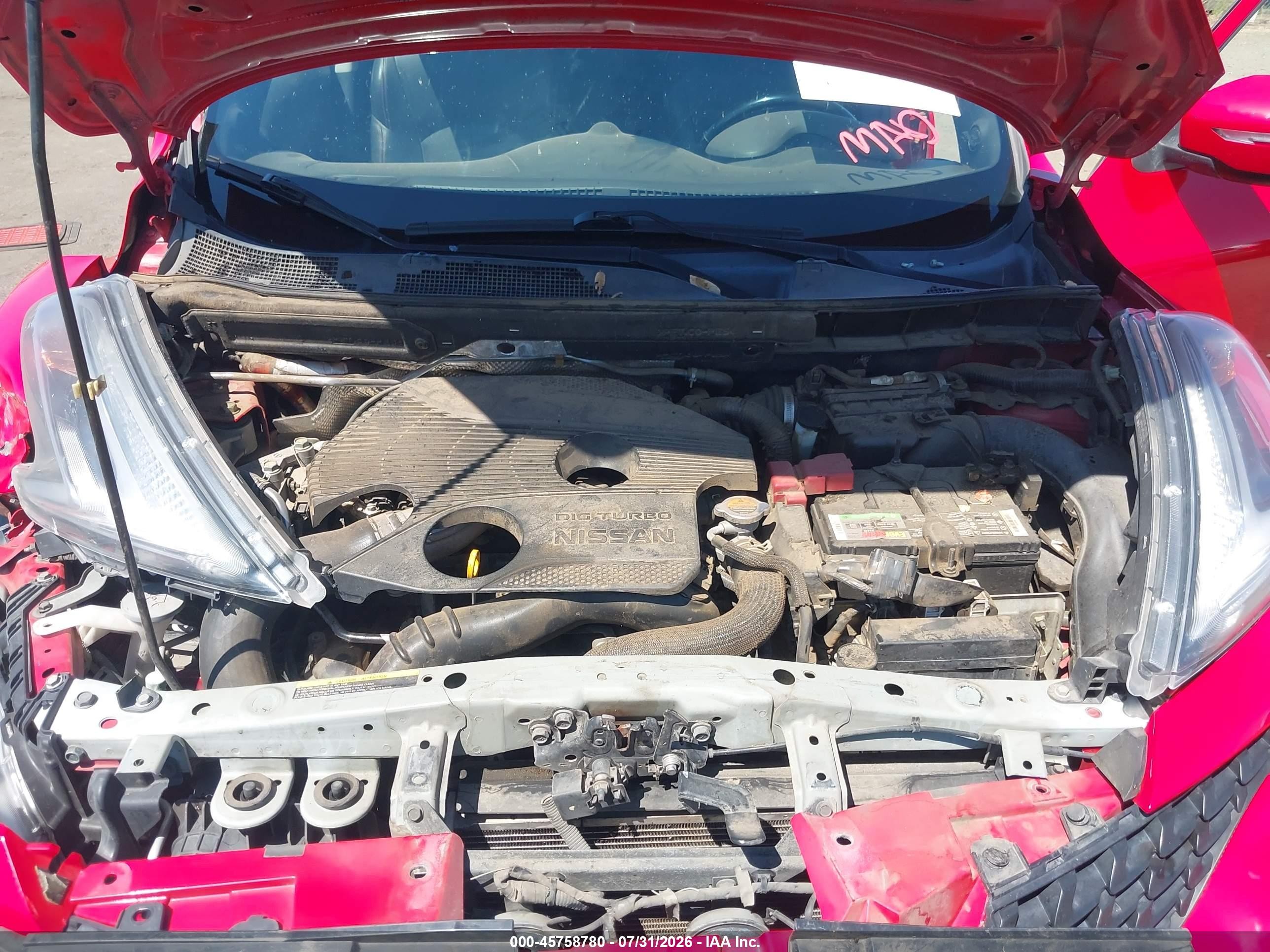 2015 Nissan Juke Sl Red vin: JN8AF5MR5FT503110