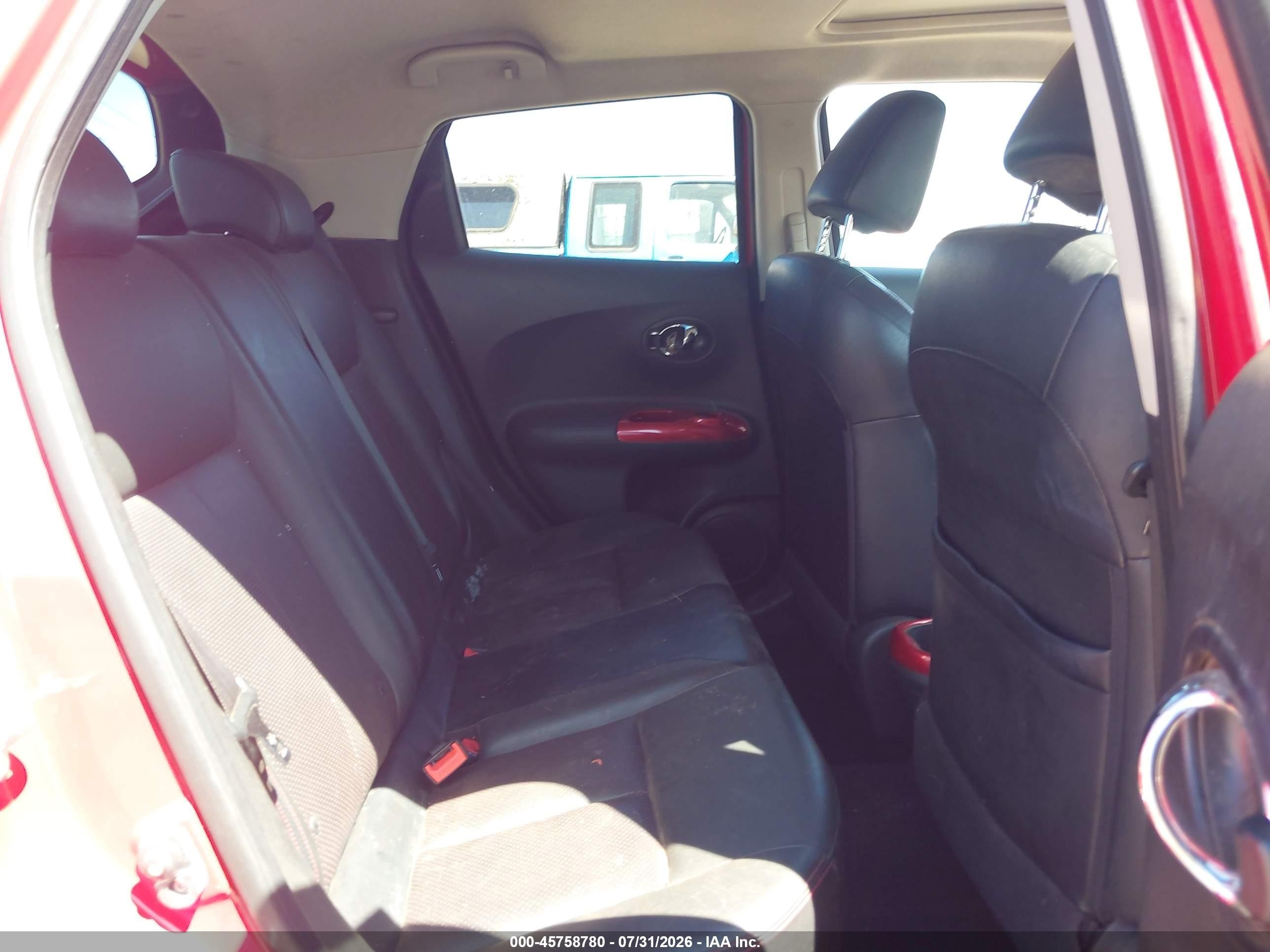 2015 Nissan Juke Sl Red vin: JN8AF5MR5FT503110