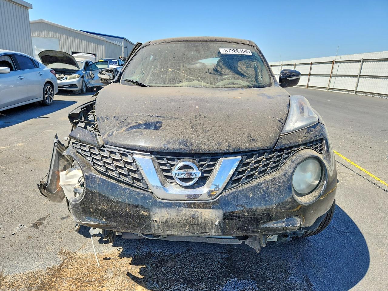 2015 Nissan Juke S Черный vin: JN8AF5MR5FT509859
