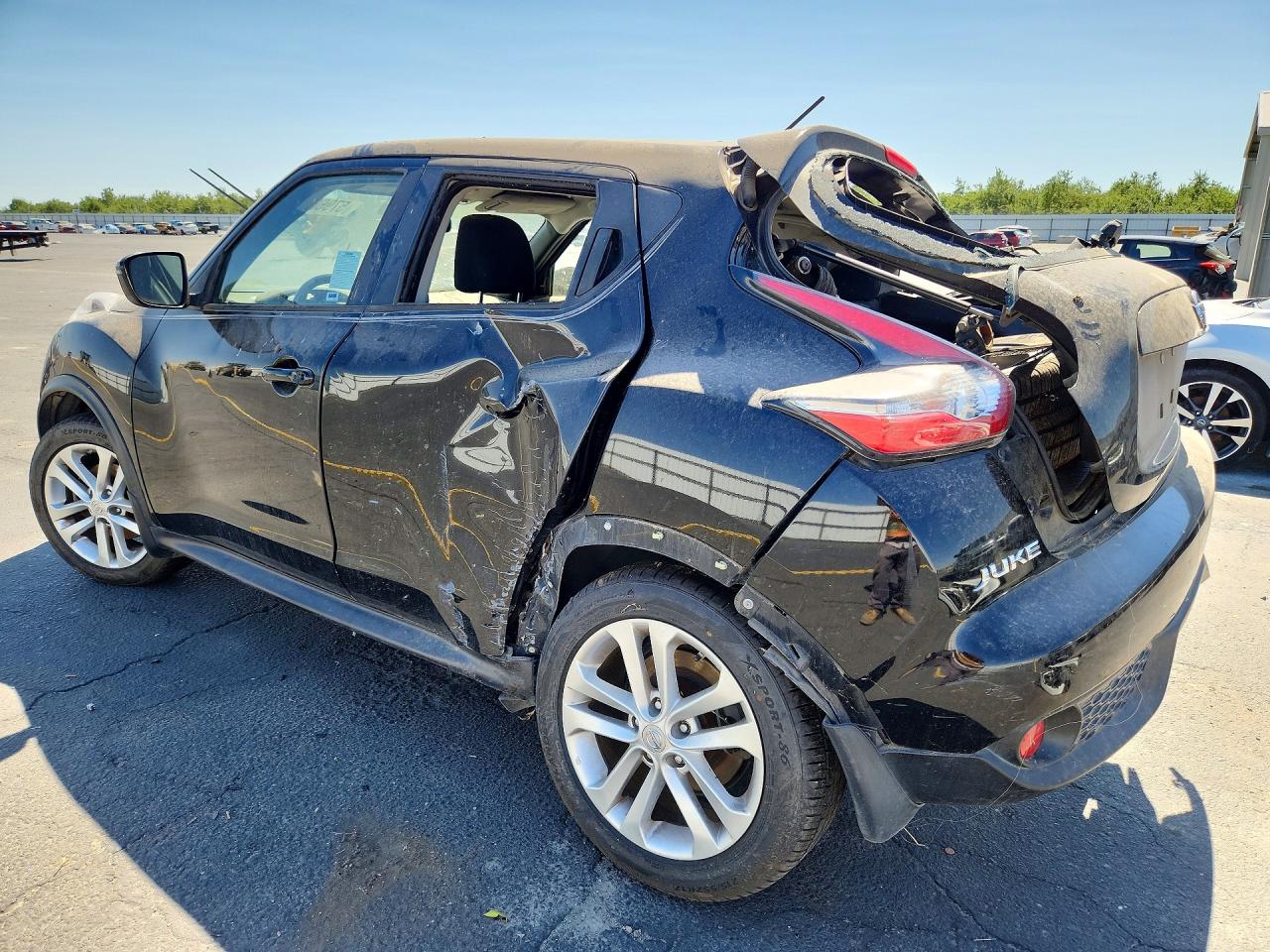 2015 Nissan Juke S Черный vin: JN8AF5MR5FT509859