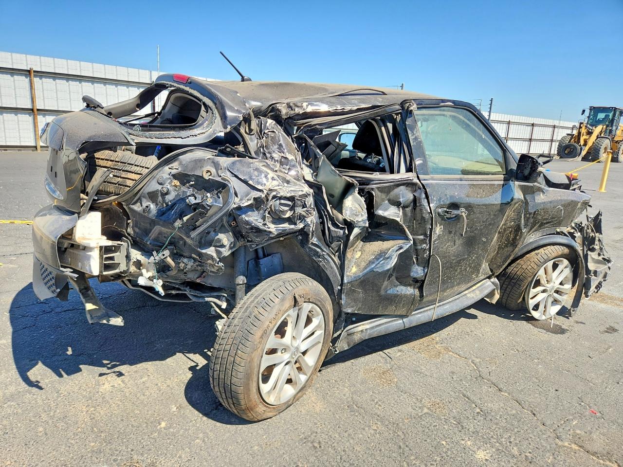 2015 Nissan Juke S Черный vin: JN8AF5MR5FT509859