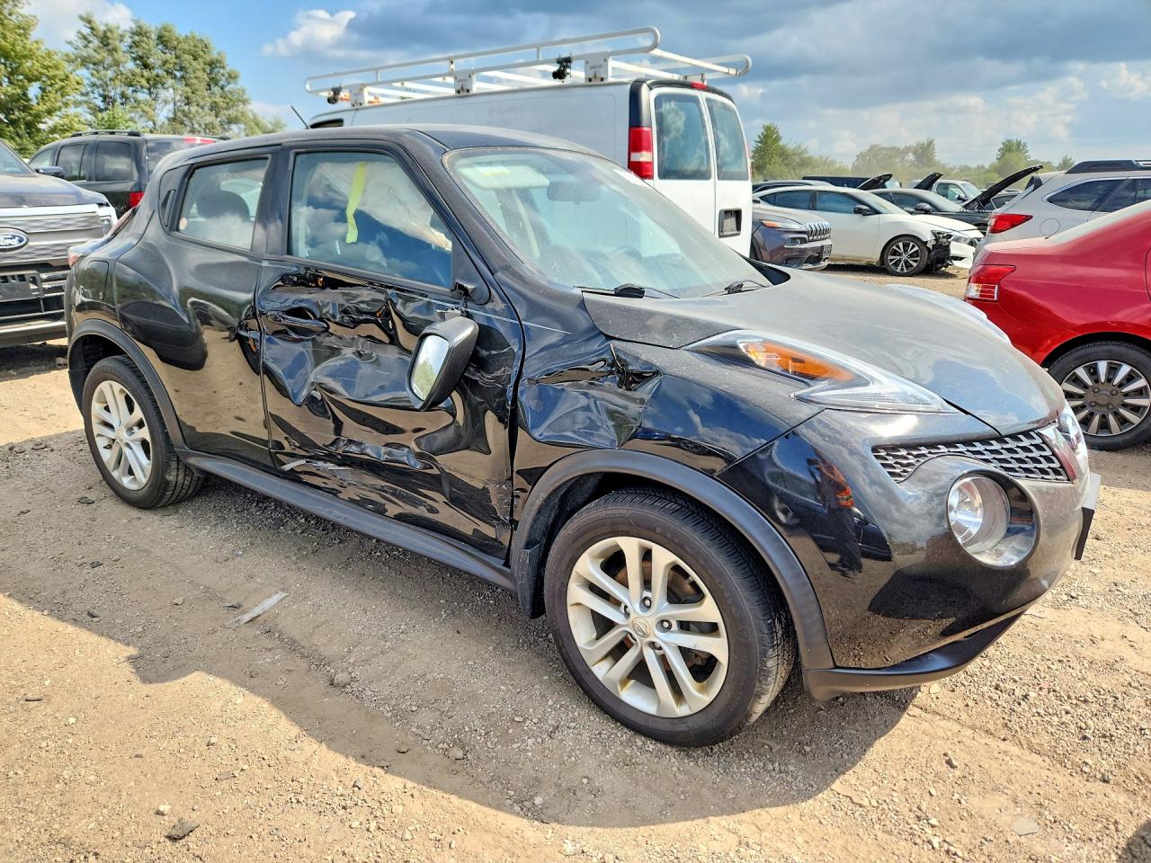 2015 Nissan Juke S Black vin: JN8AF5MR5FT513619