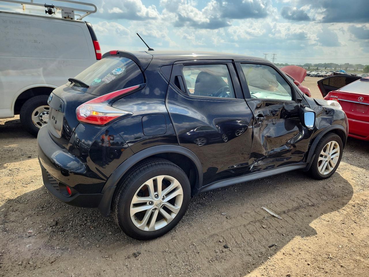 2015 Nissan Juke S Black vin: JN8AF5MR5FT513619