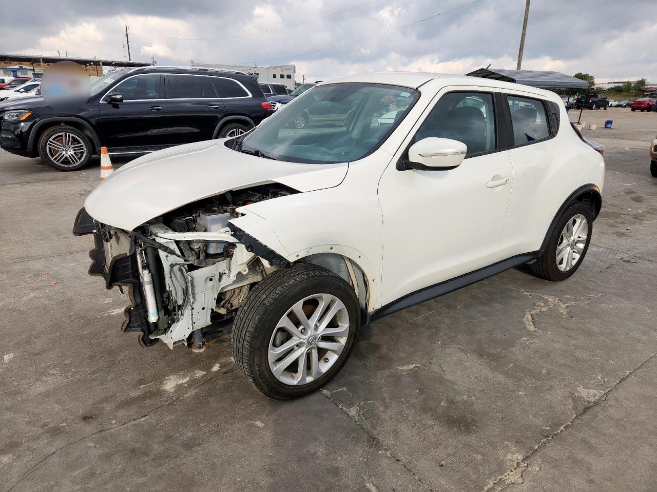 2017 Nissan Juke S Белый vin: JN8AF5MR5HT706212