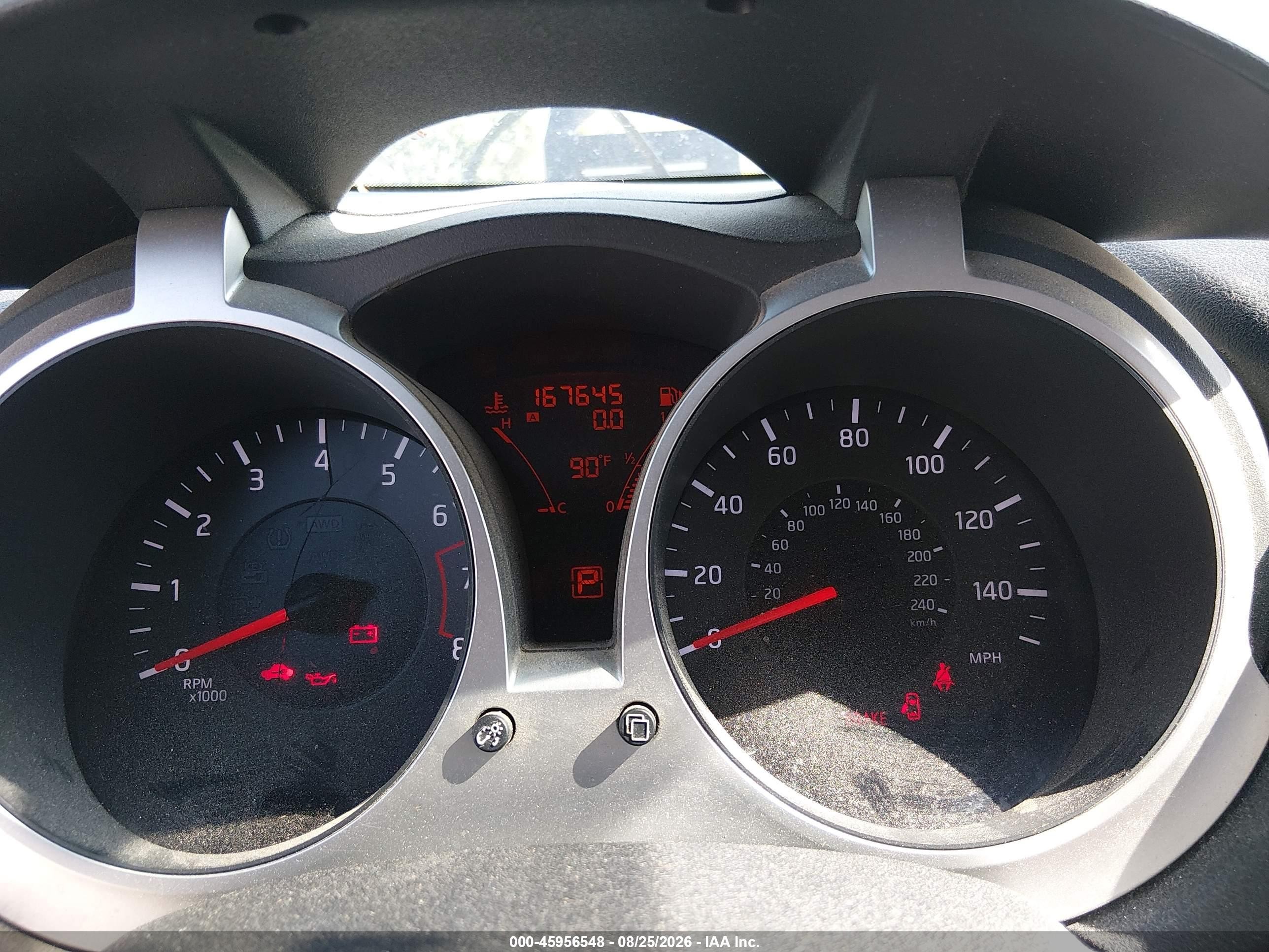 2011 Nissan Juke S White vin: JN8AF5MR6BT002026