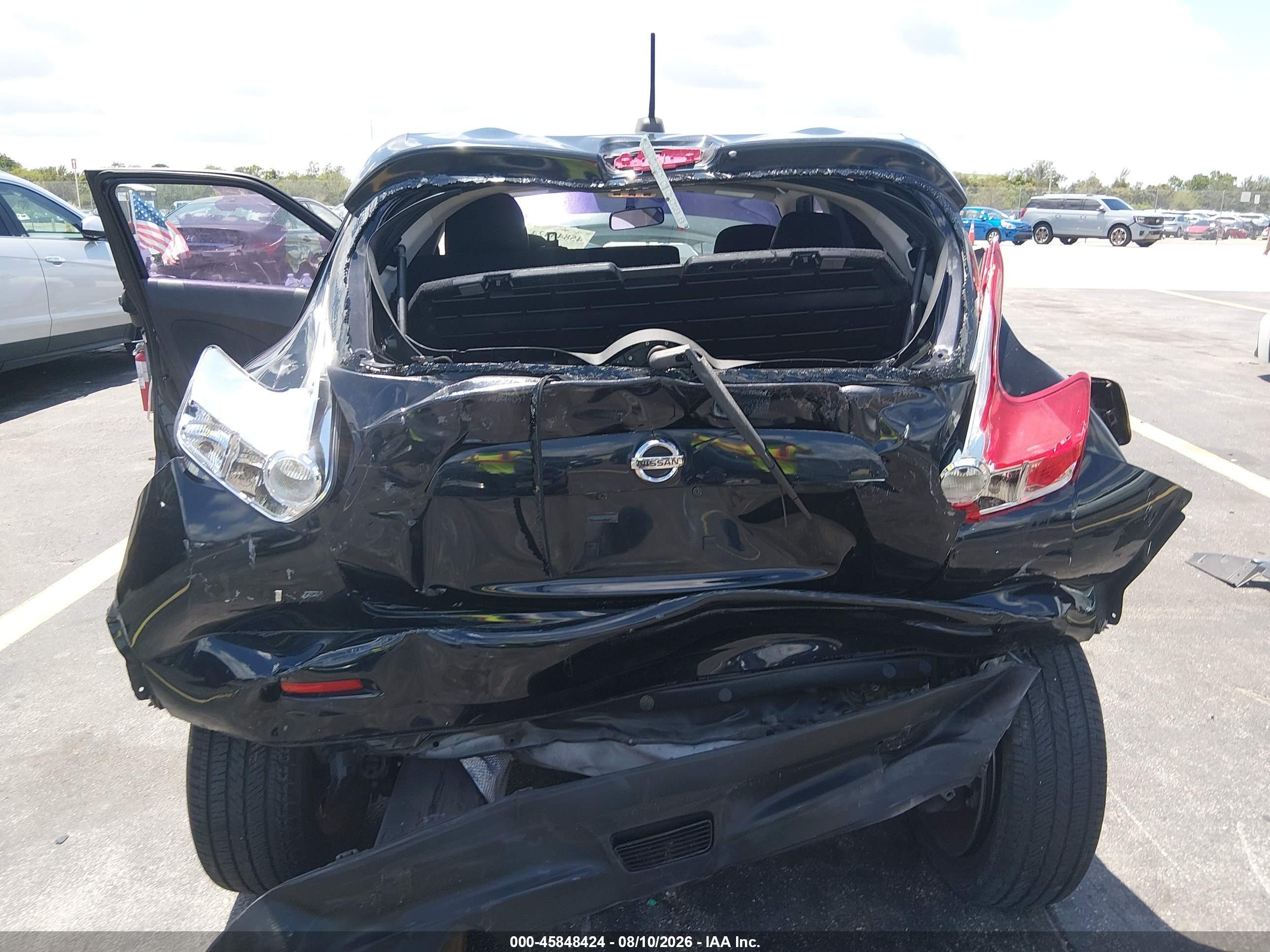 2011 Nissan Juke Sv Black vin: JN8AF5MR6BT007324