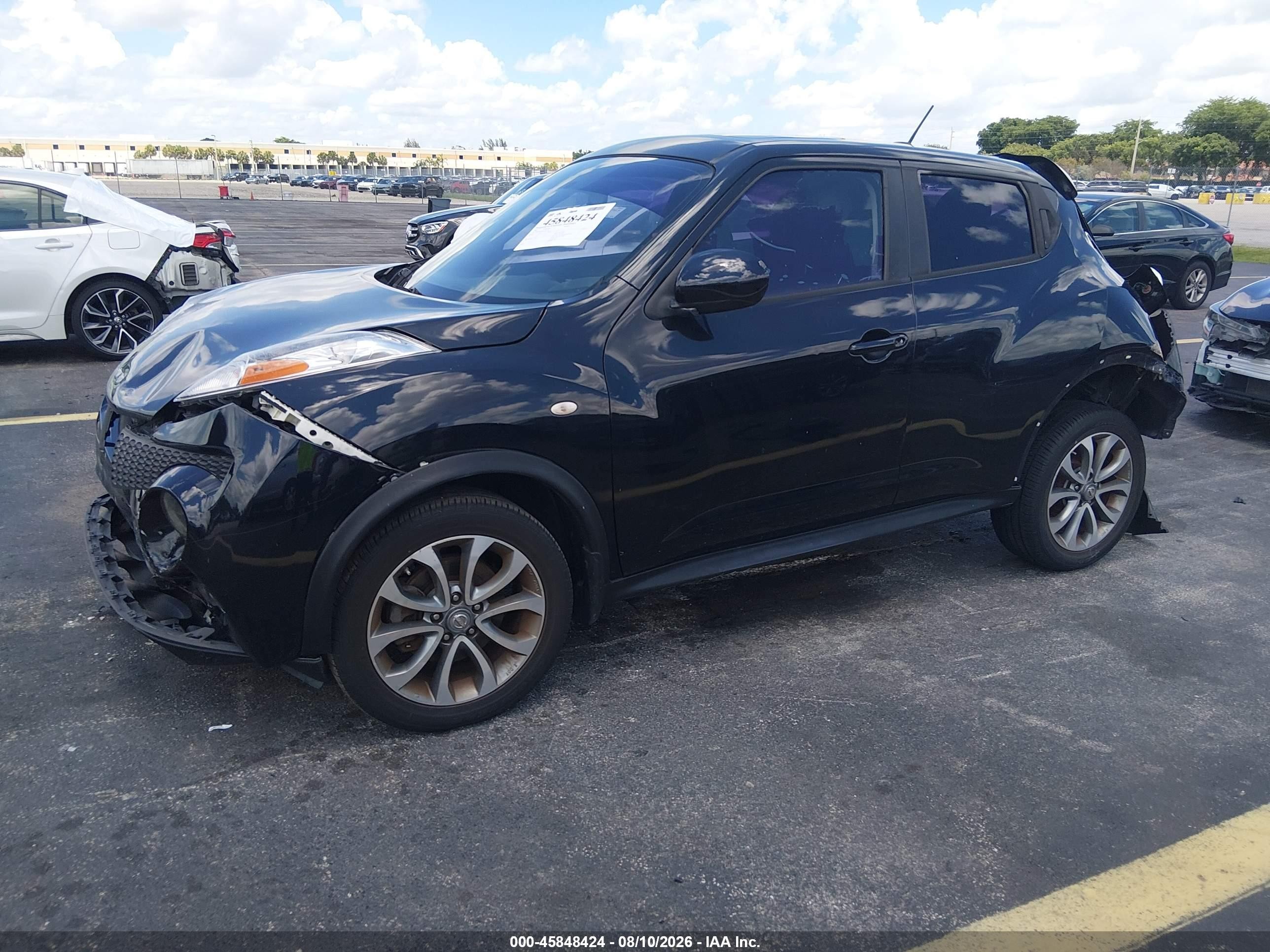 2011 Nissan Juke Sv Black vin: JN8AF5MR6BT007324