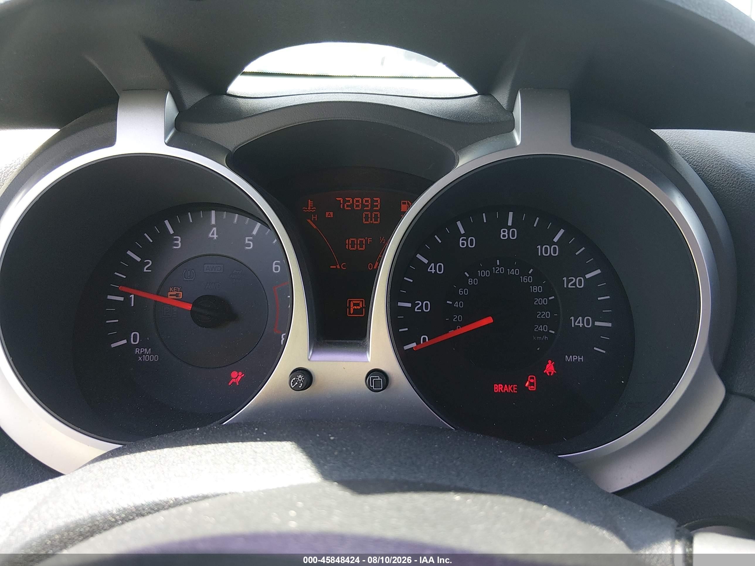 2011 Nissan Juke Sv Black vin: JN8AF5MR6BT007324