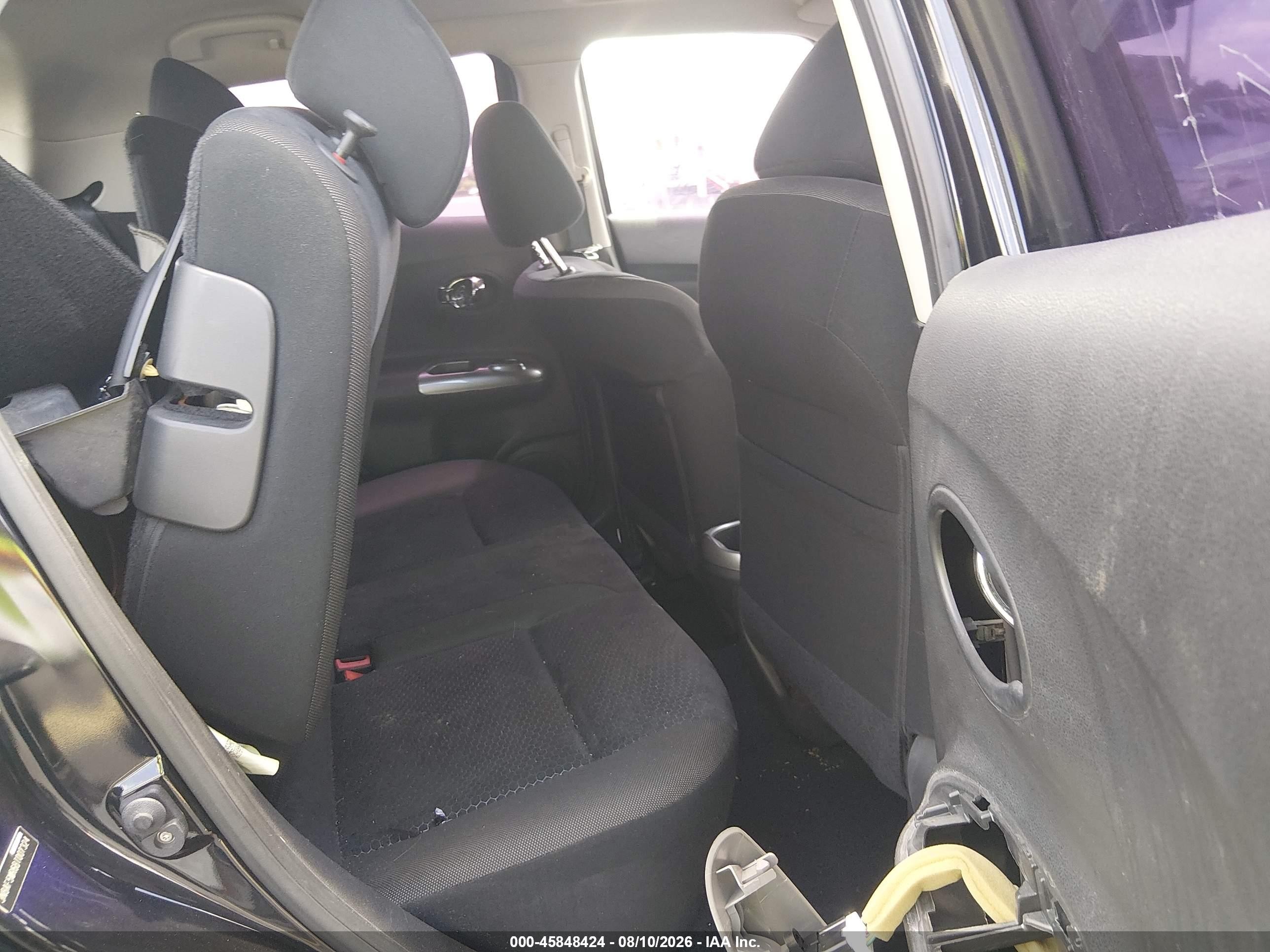 2011 Nissan Juke Sv Black vin: JN8AF5MR6BT007324