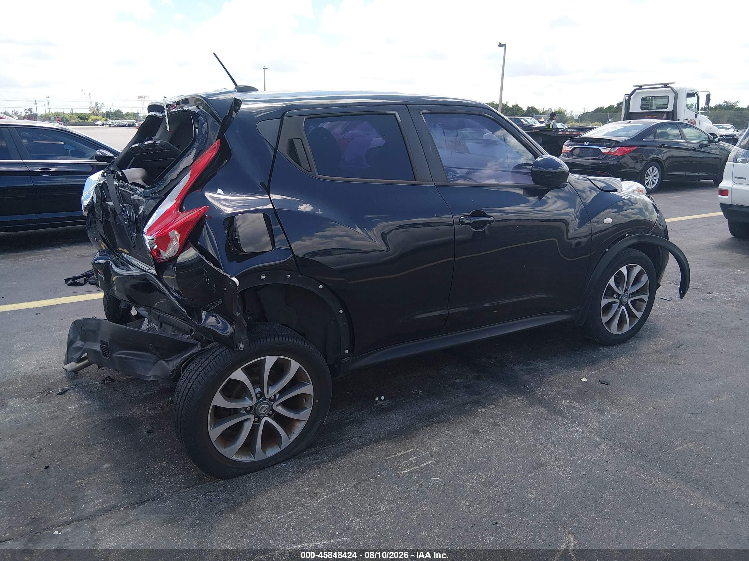 2011 Nissan Juke Sv Black vin: JN8AF5MR6BT007324