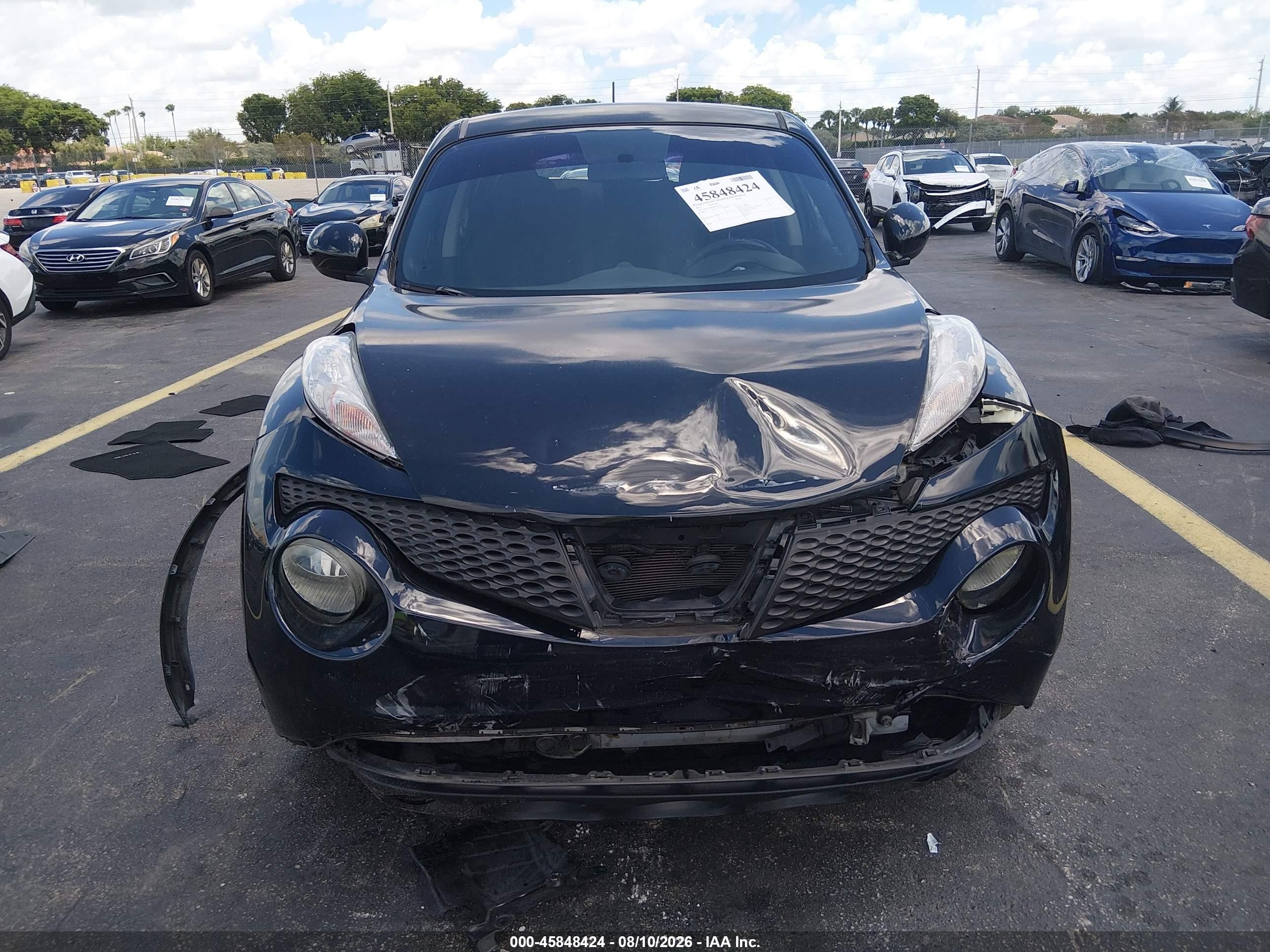 2011 Nissan Juke Sv Black vin: JN8AF5MR6BT007324
