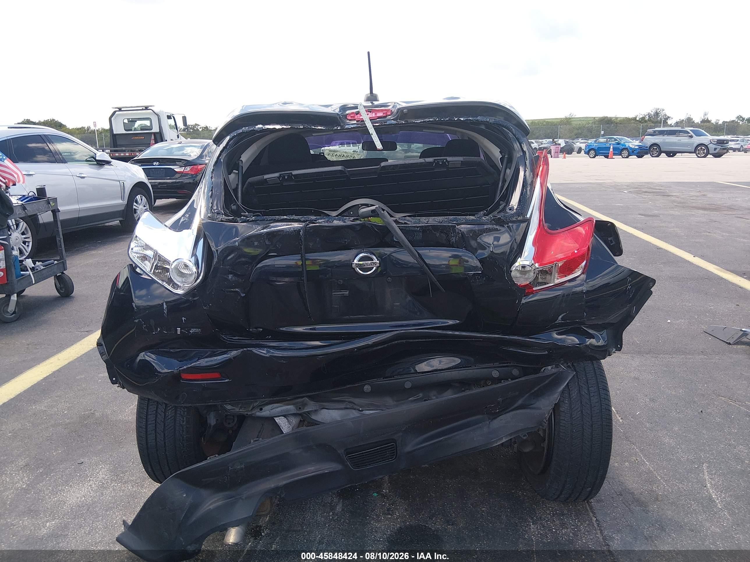 2011 Nissan Juke Sv Black vin: JN8AF5MR6BT007324