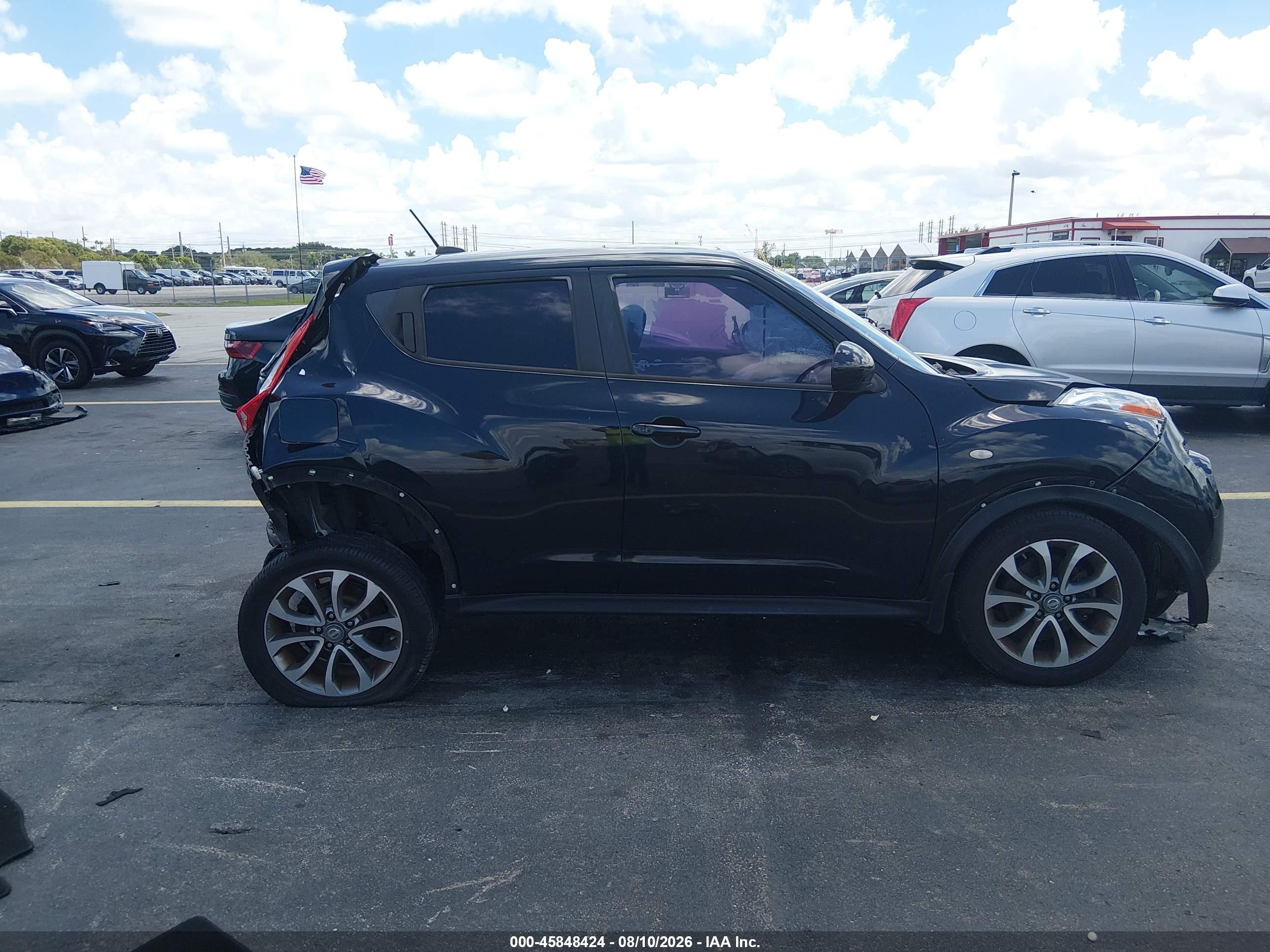 2011 Nissan Juke Sv Black vin: JN8AF5MR6BT007324