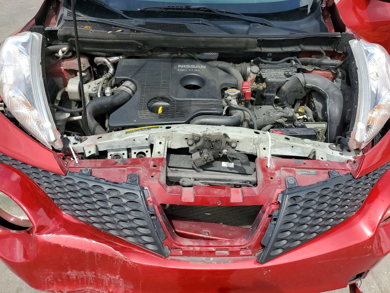 2011 Nissan Juke S Red vin: JN8AF5MR6BT016623