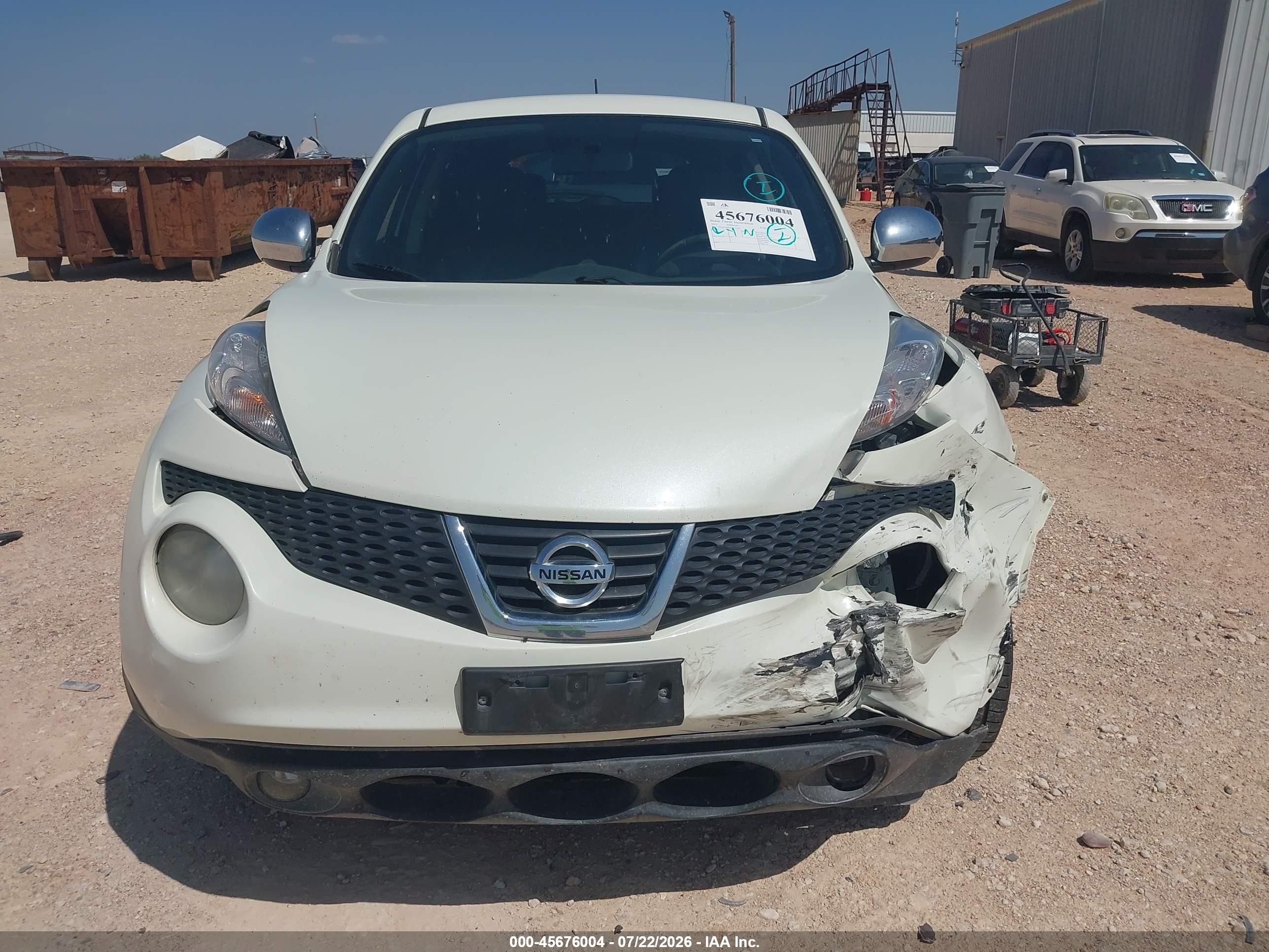 2011 Nissan Juke Sl White vin: JN8AF5MR6BT017643