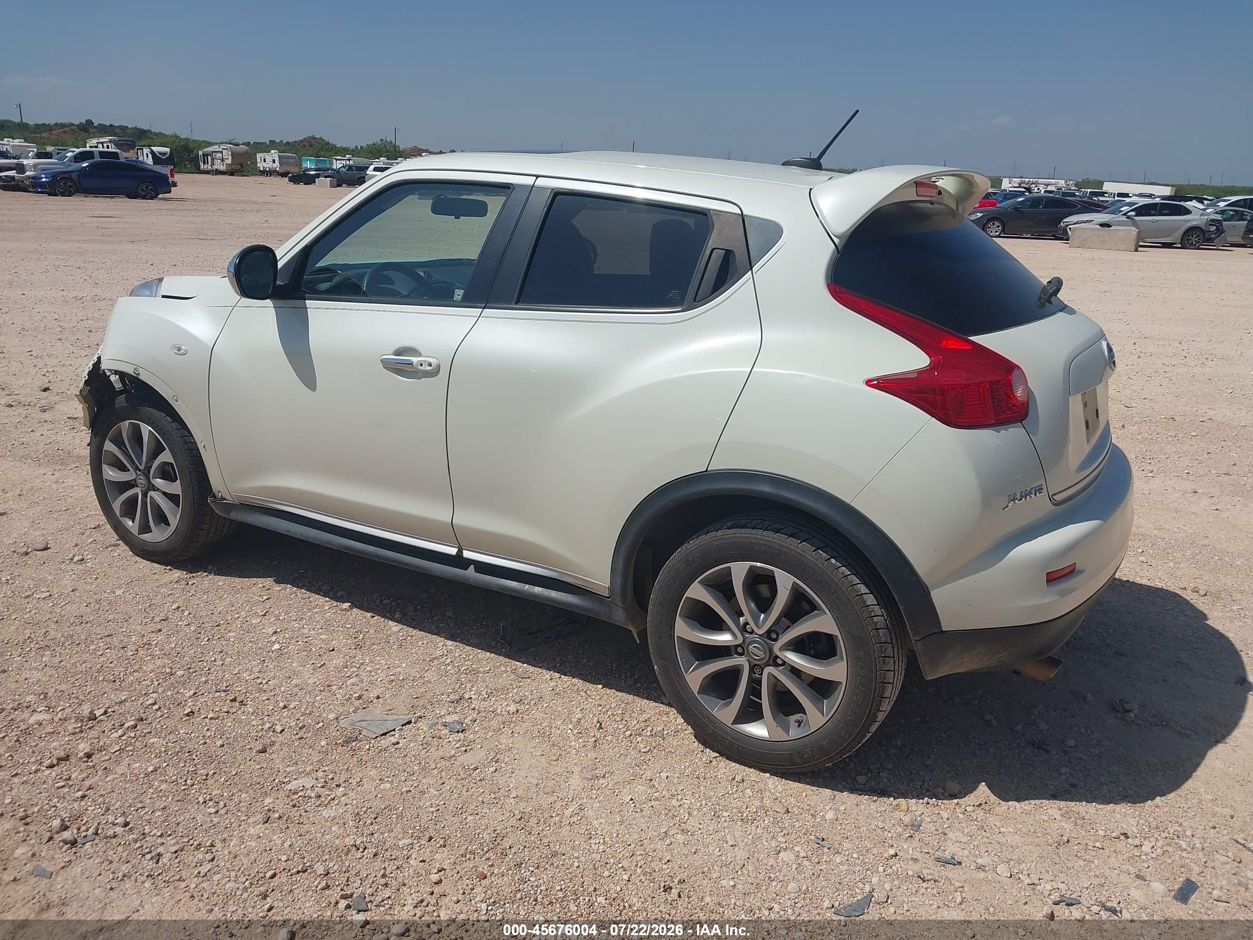 2011 Nissan Juke Sl White vin: JN8AF5MR6BT017643