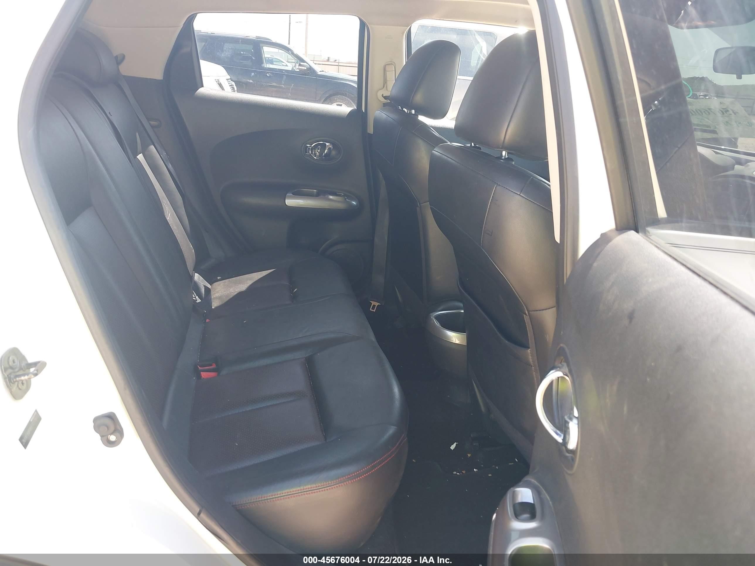 2011 Nissan Juke Sl White vin: JN8AF5MR6BT017643