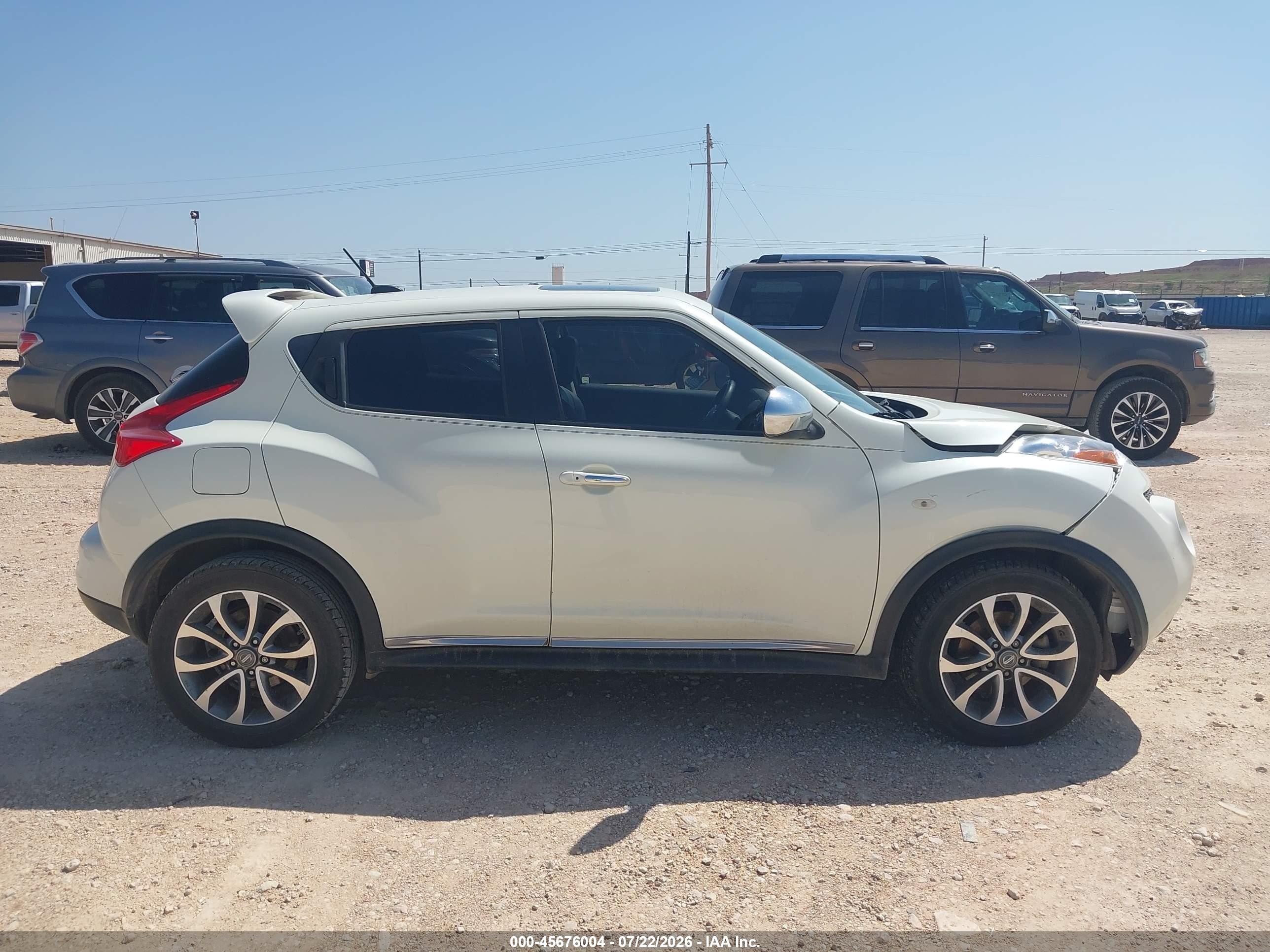 2011 Nissan Juke Sl White vin: JN8AF5MR6BT017643