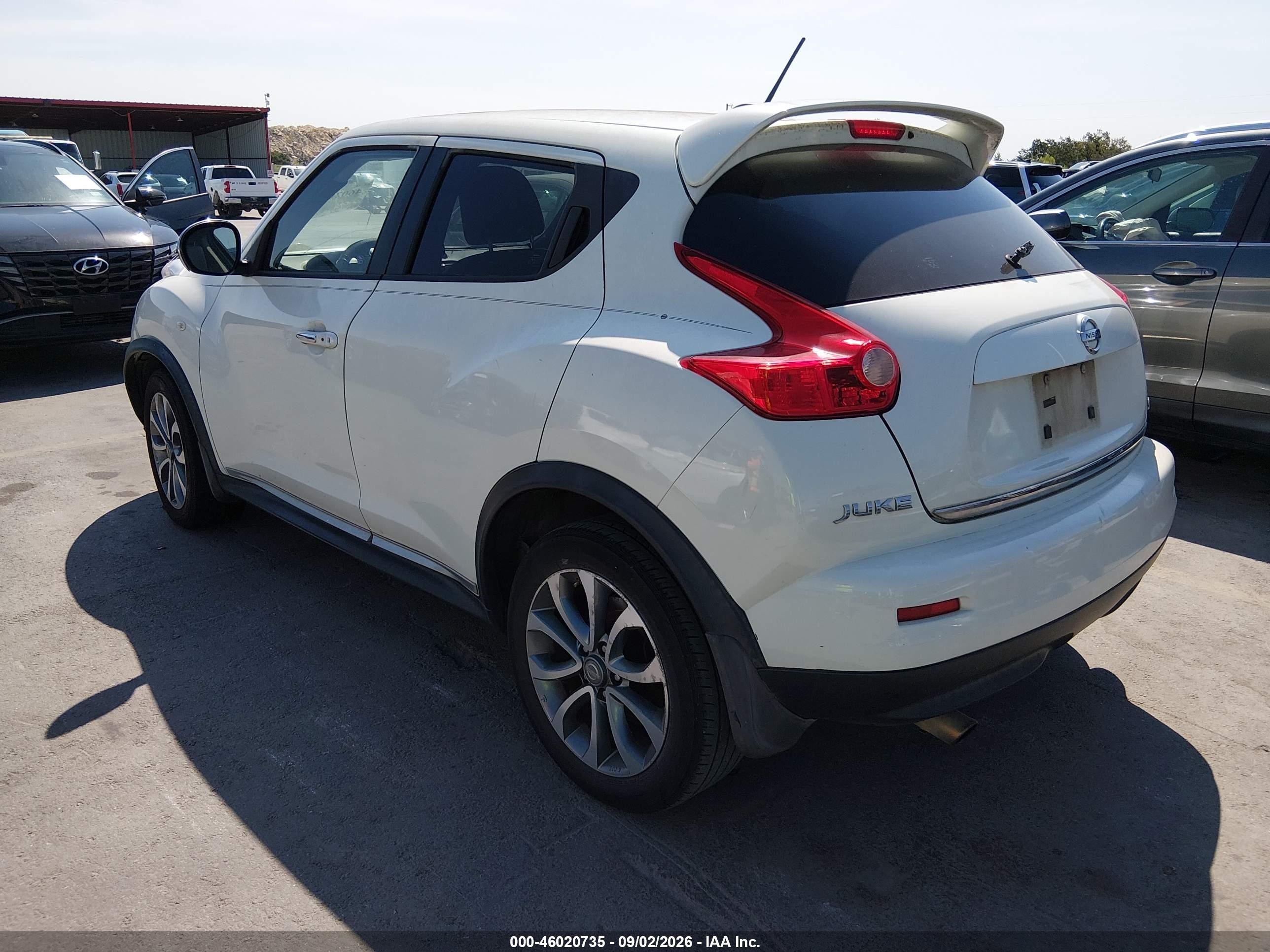2011 Nissan Juke Sl White vin: JN8AF5MR6BT017822